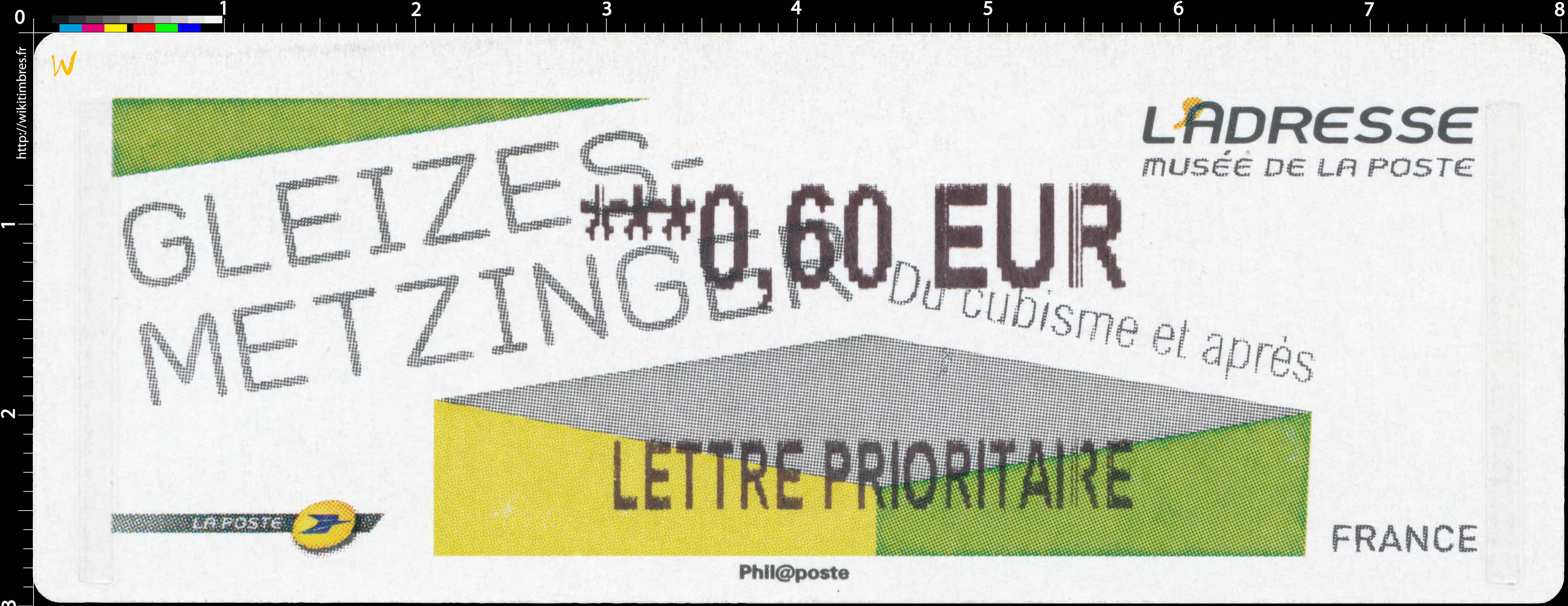 2012 GLEIZES-METZINGER