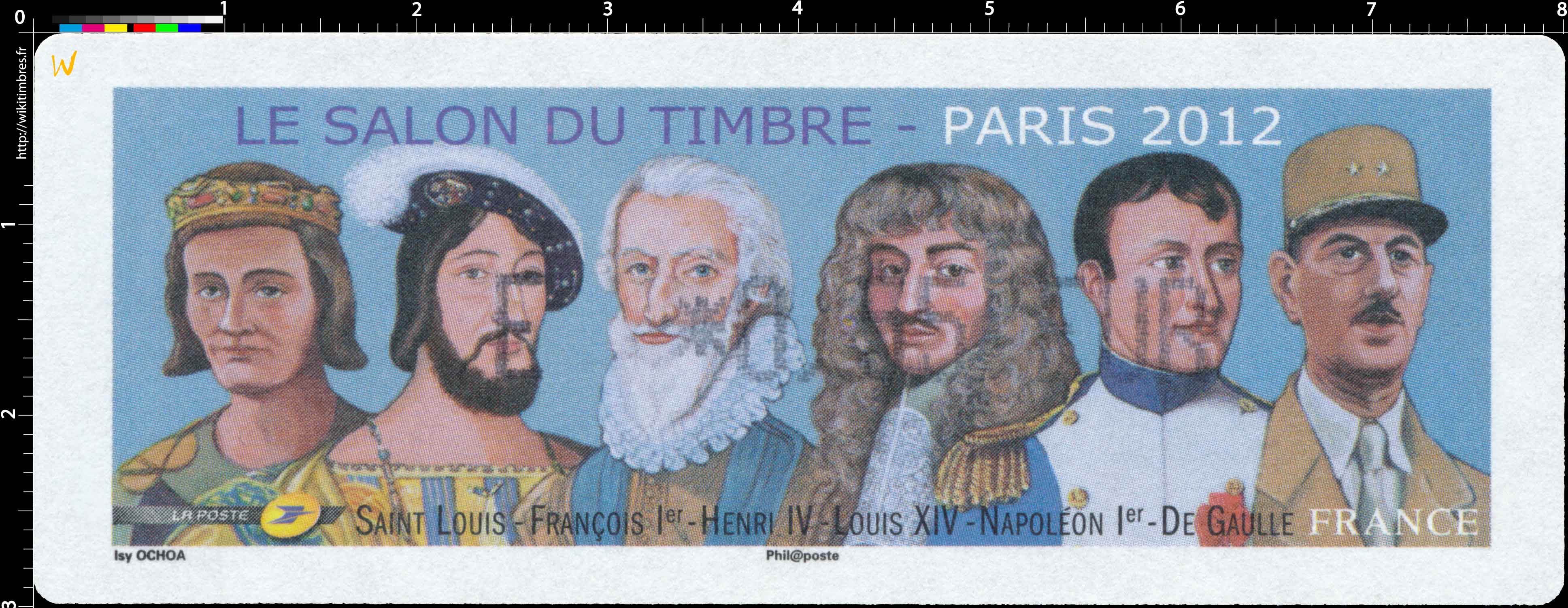 2012 Salon du timbre