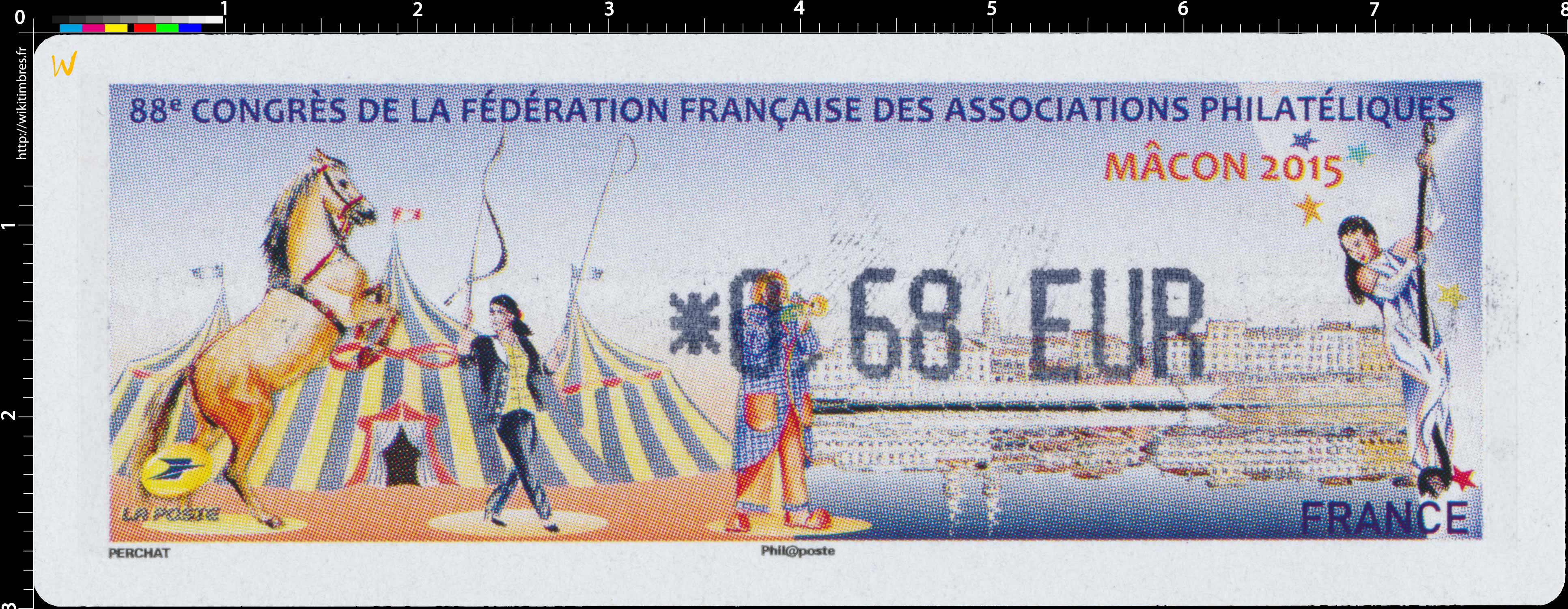88e Congrès de la Fédération française des associations philatéliques Mâcon 2015