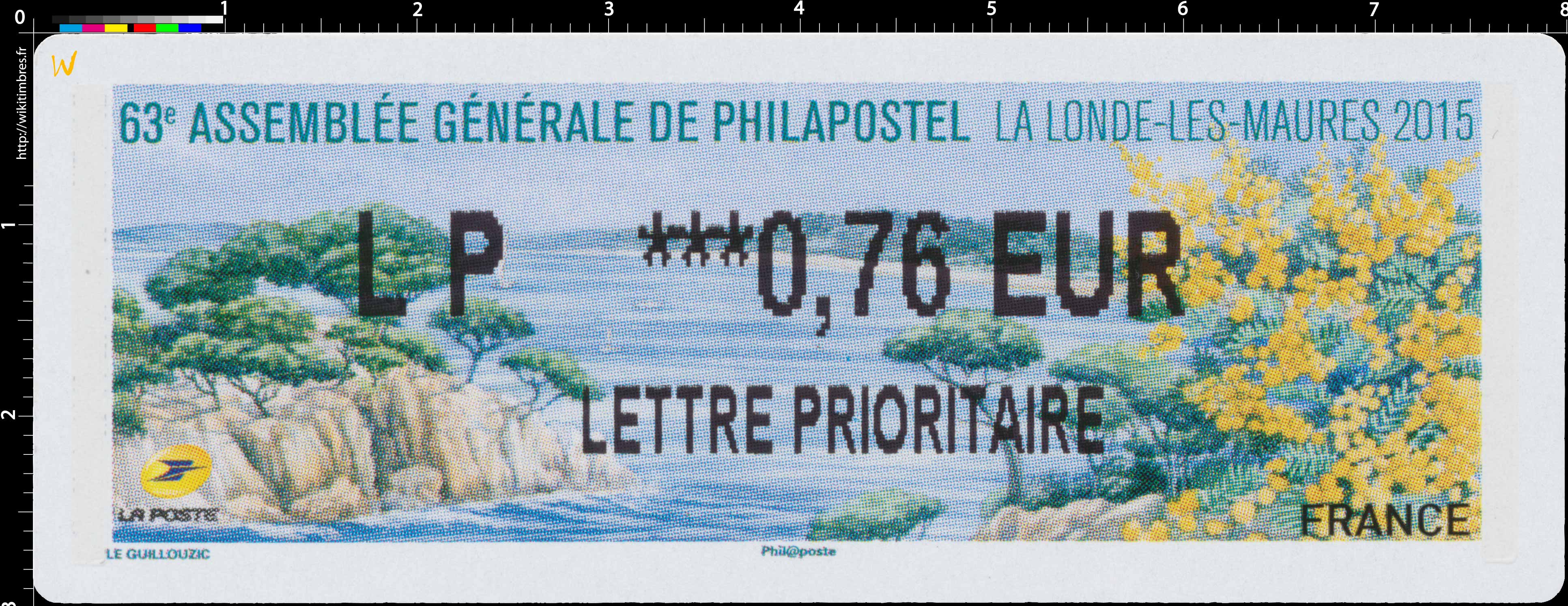 63e assemblée générale Philapostel - La Londe-les-Maures 2015 