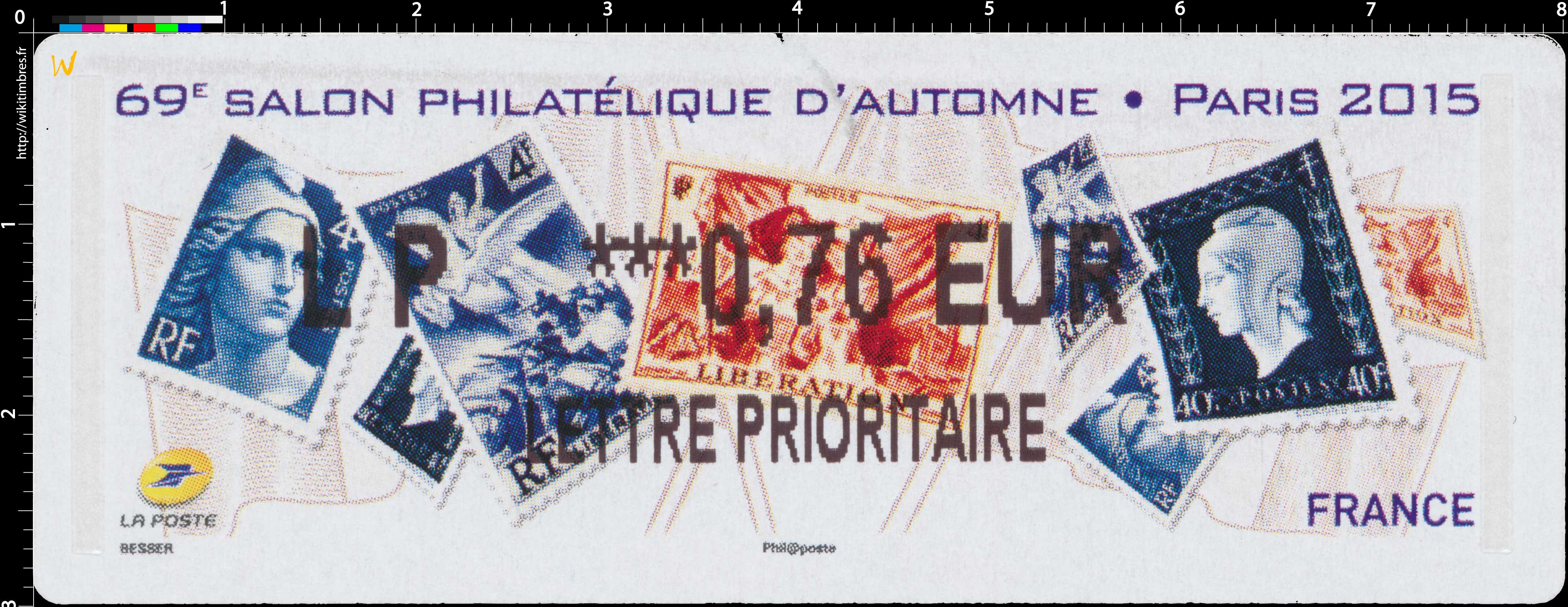 2015 69e Salon Philatélique d’Automne