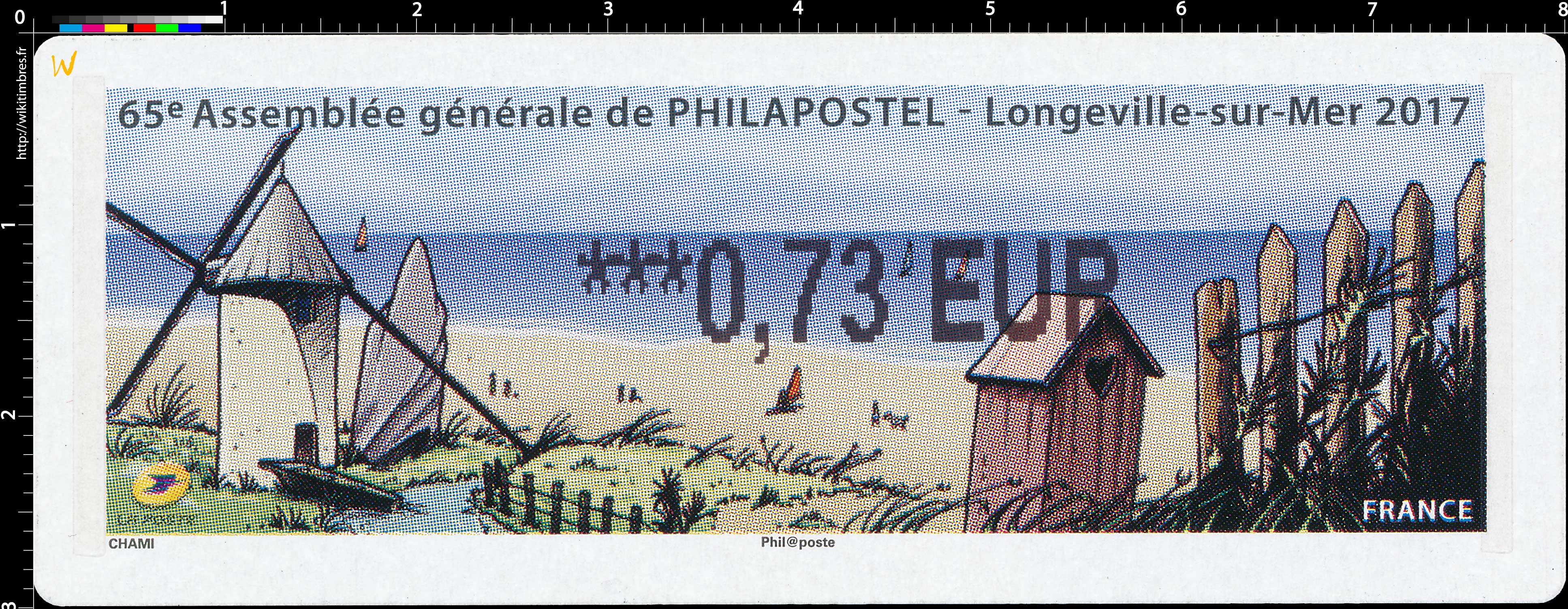2017 65e Assemblée générale de PHILAPOSTEL - Longueville-sur-mer