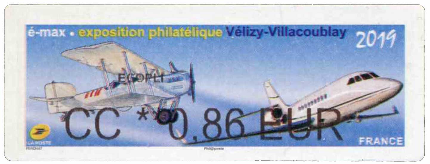 2019 é-max - exposition philatélique - Vélizy-Villacoublay