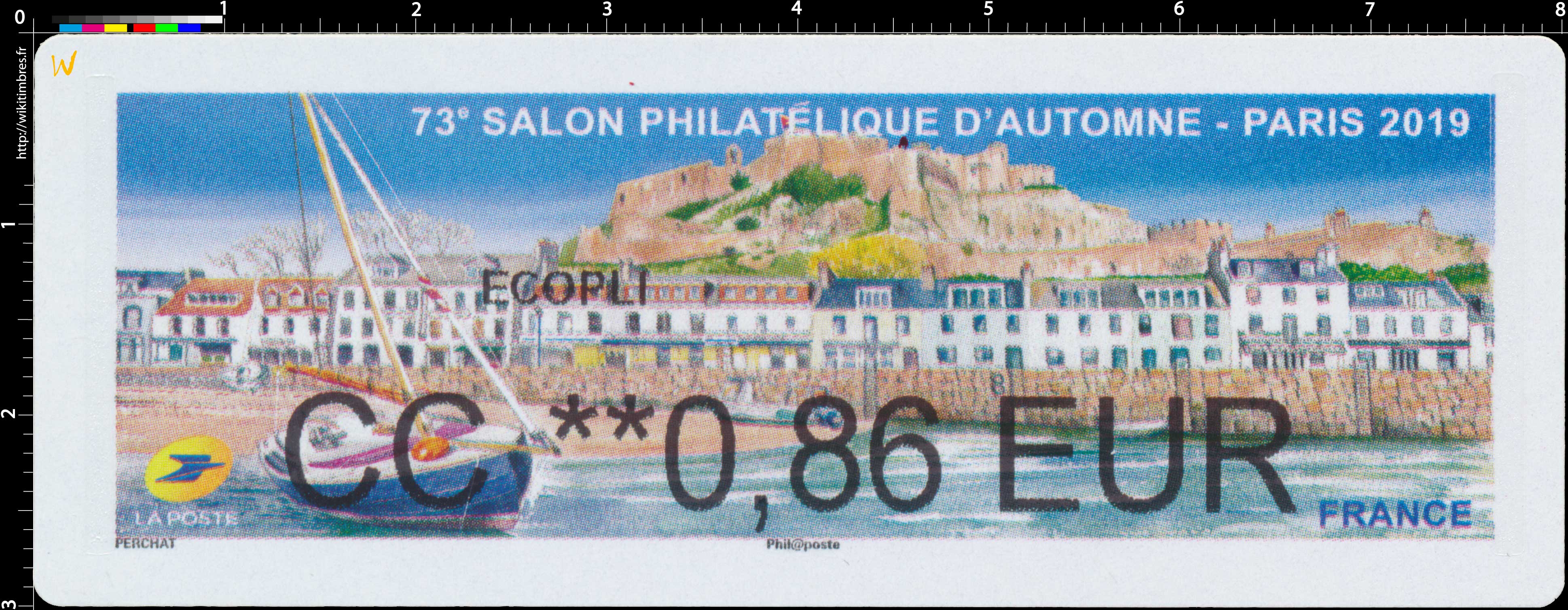 LISA 73e SALON PHILATÉLIQUE D'AUTOMNE – PARIS 2019