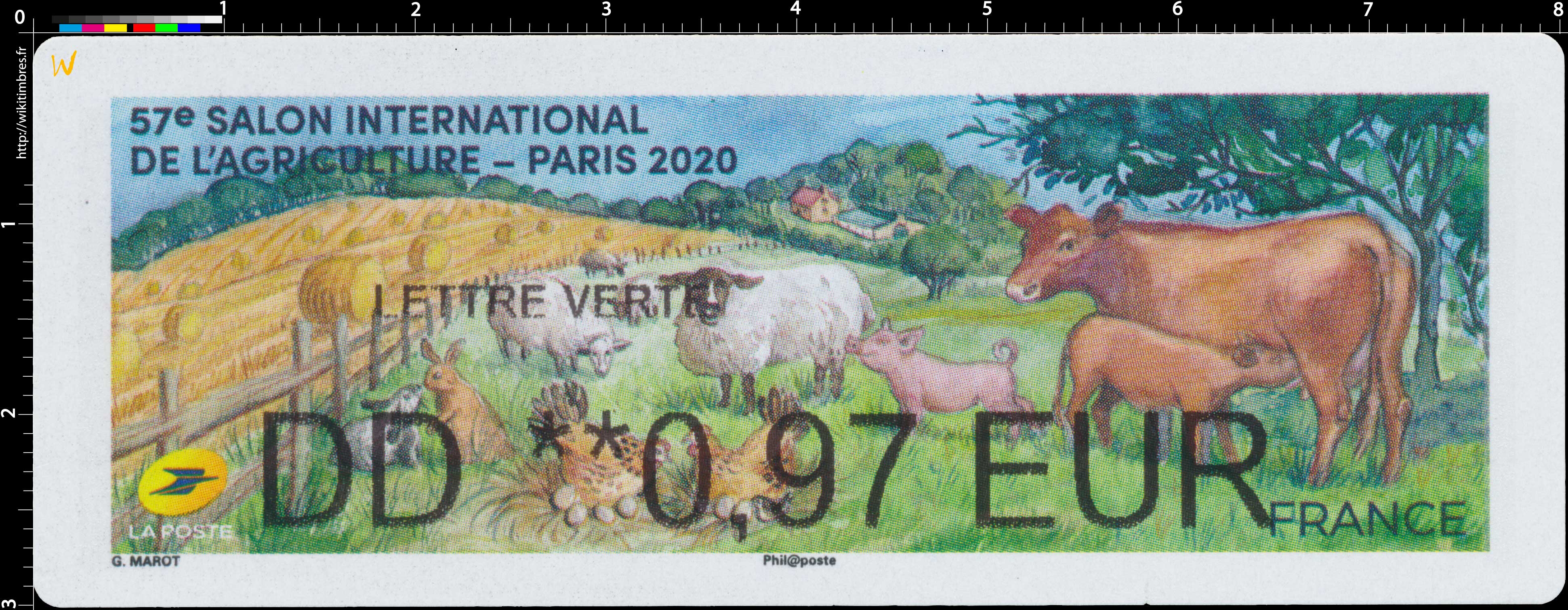 2020 57e SALON INTERNATIONAL DE L'AGRICULTURE - PARIS