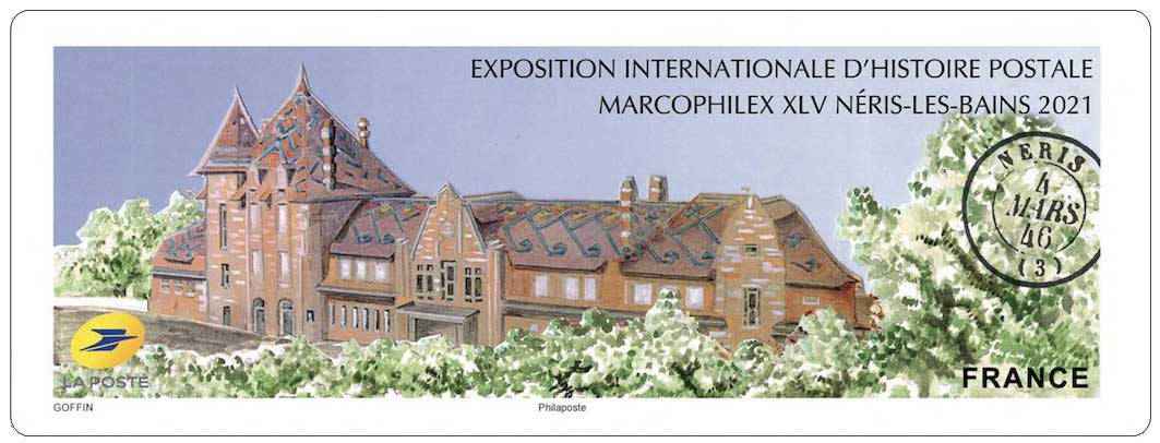 2021 Exposition internationale d'histoire postale - Marcophilex XLV Néris-Les-Bains
