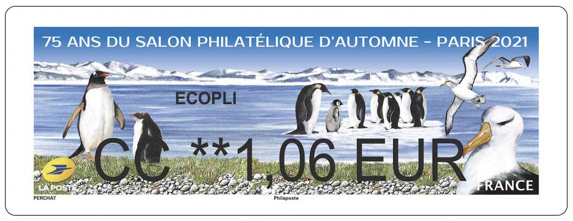 2021 75 ANS DU SALON PHILATÉLIQUE D’AUTOMNE - PARIS