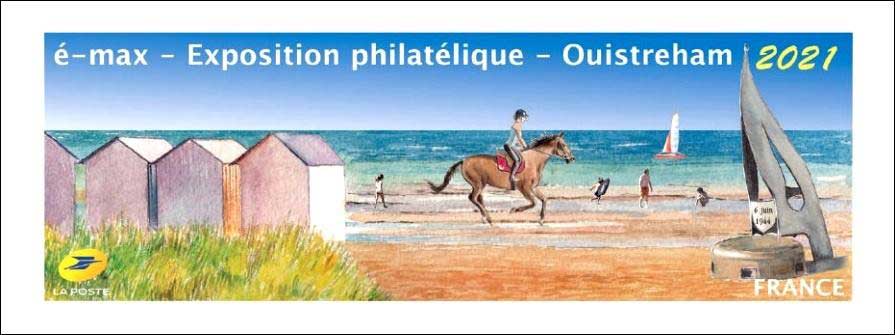 2021 LISA É-MAX - EXPOSITION PHILATÉLIQUE OUISTREHAM
