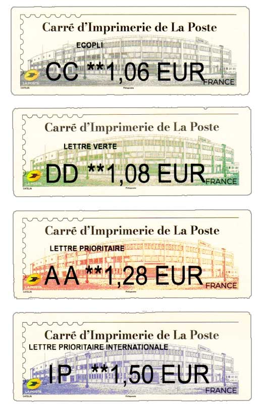2021 Carré d'Imprimerie de La Poste