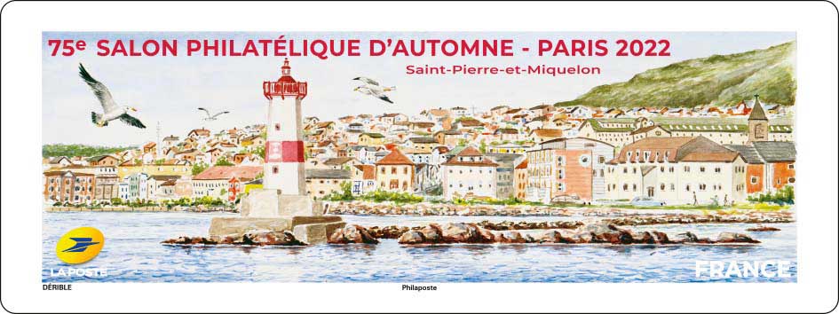 2022 75e salon philatélique d’automne - Saint-Pierre-et-Miquelon