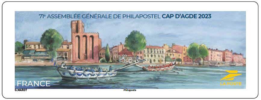 2023 LISA 71e ASSEMBLÉE GÉNÉRALE DE PHILAPOSTEL CAP D'AGDE 2023