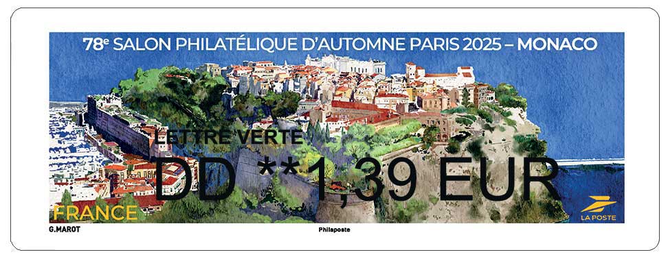 78e SALON PHILATÉLIQUE D’AUTOMNE PARIS 2025 - MONACO