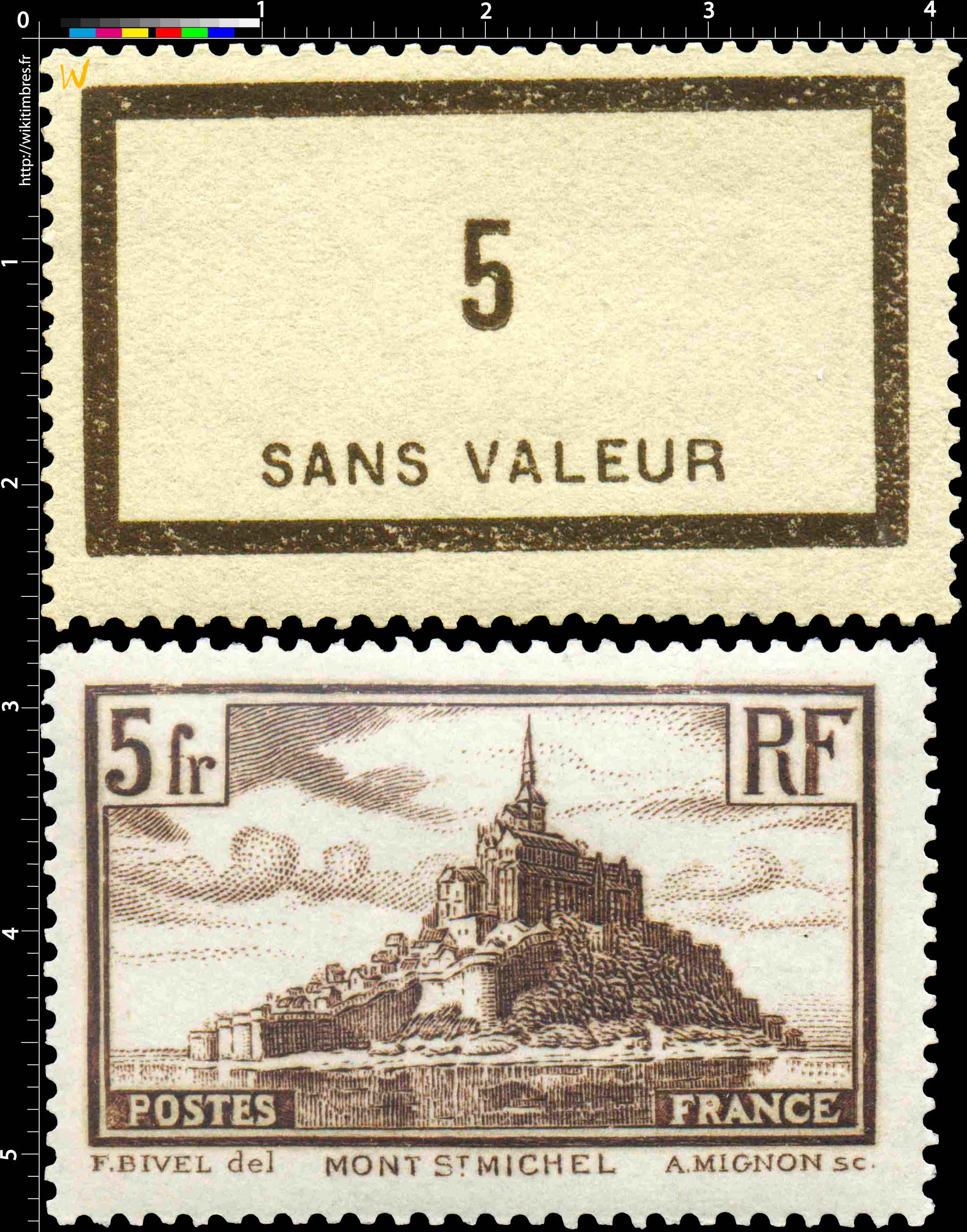 1935 SANS VALEUR
