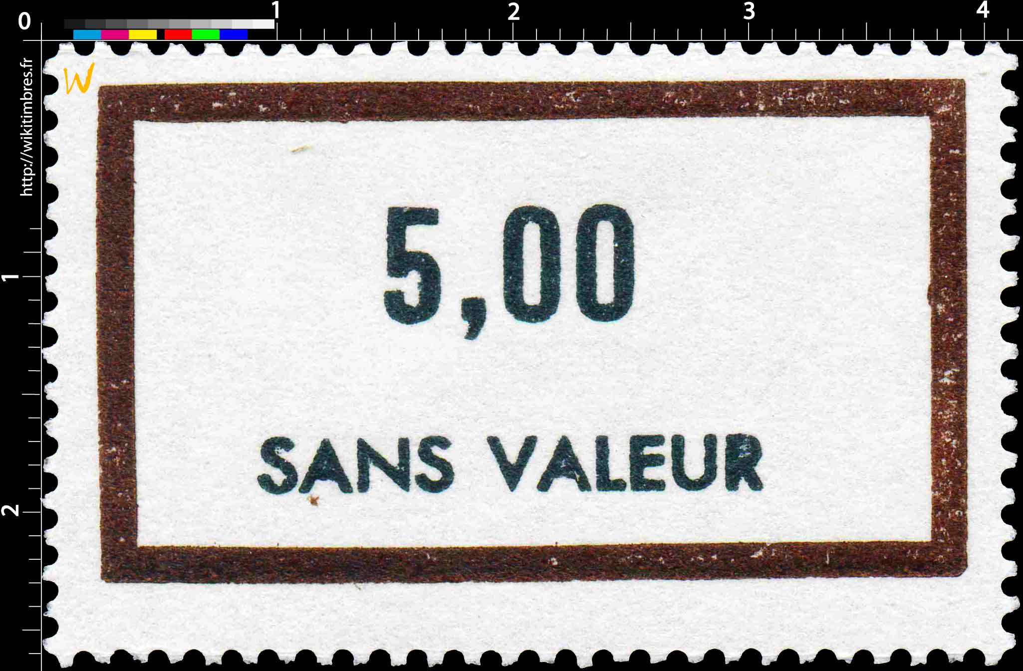 SANS VALEUR