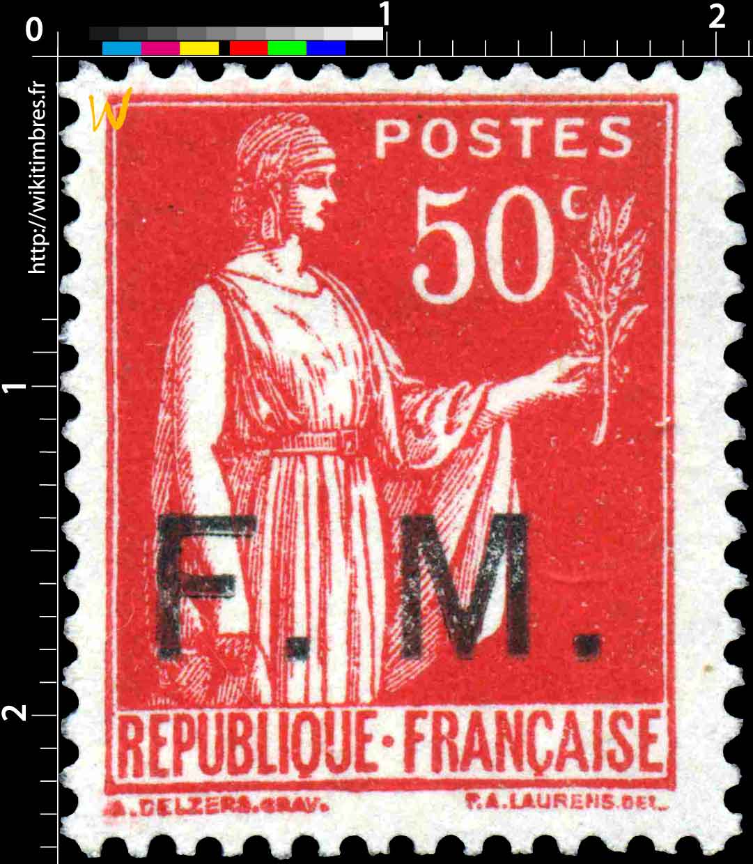 1935 Sans légende particulière - type Paix