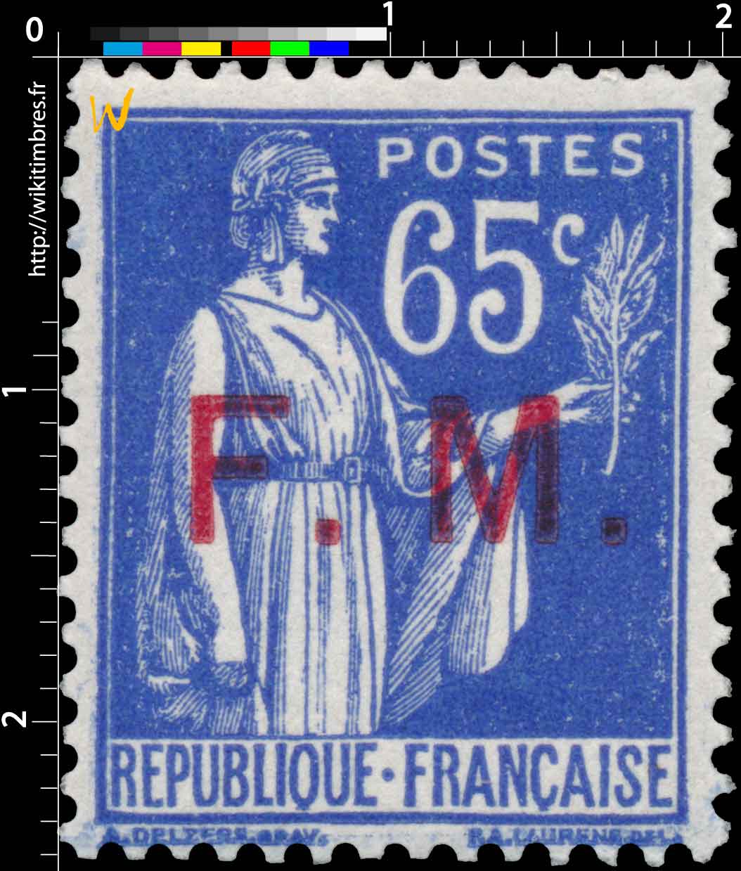 1938 Sans légende particulière - type Paix