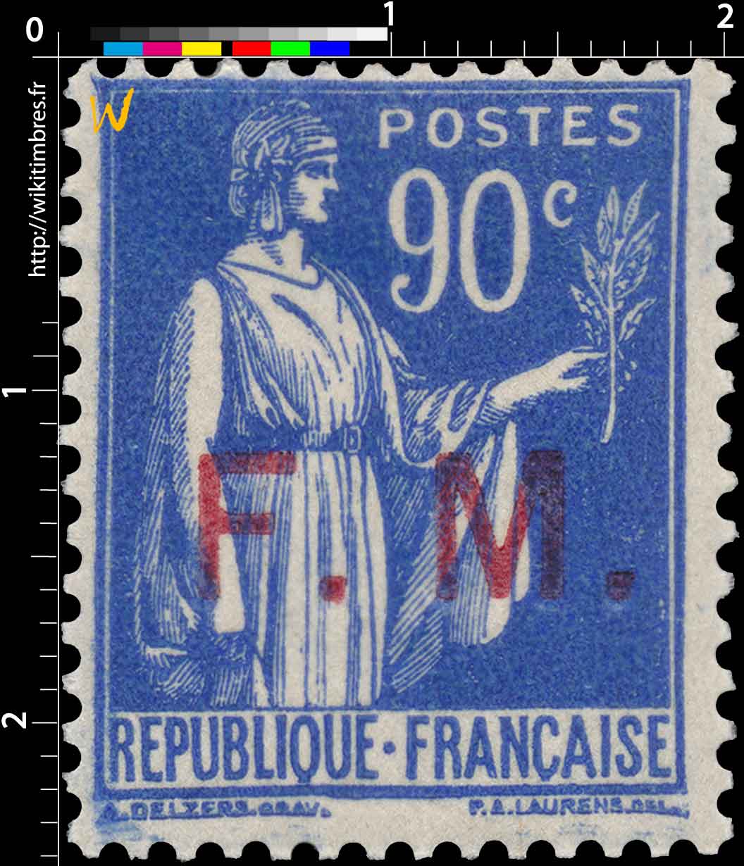 1939 Sans légende particulière - type Paix