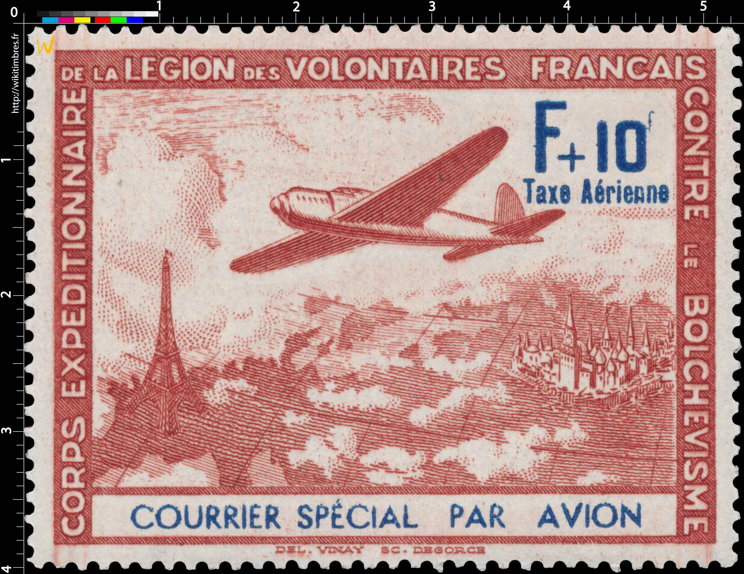 1941 CORPS EXPÉDITIONNAIRE DE LA LÉGION DES VOLONTAIRES Français CONTRE LE BOLCHEVISME