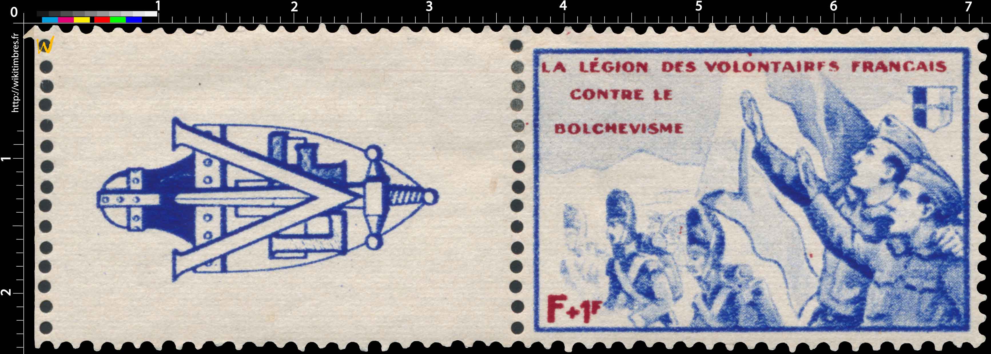1942 LA LÉGION DES VOLONTAIRES Français CONTRE LE BOLCHEVISME