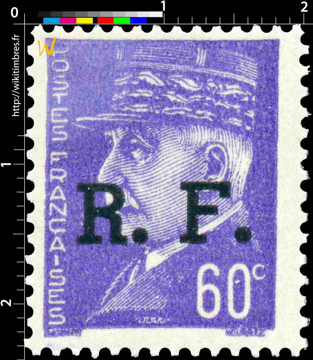 1944 Sans légende particulière - type Hourriez