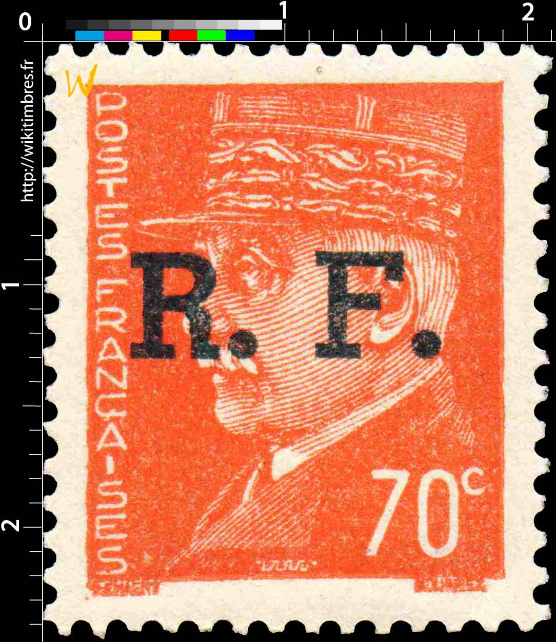 1944 Sans légende particulière - type Hourriez