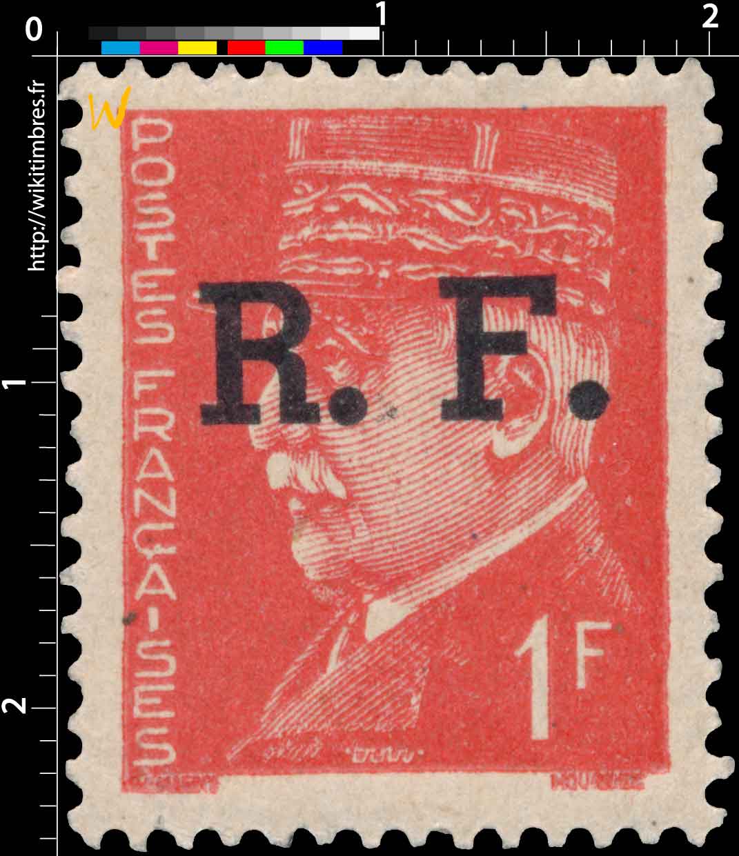 1944 Sans légende particulière - type Hourriez