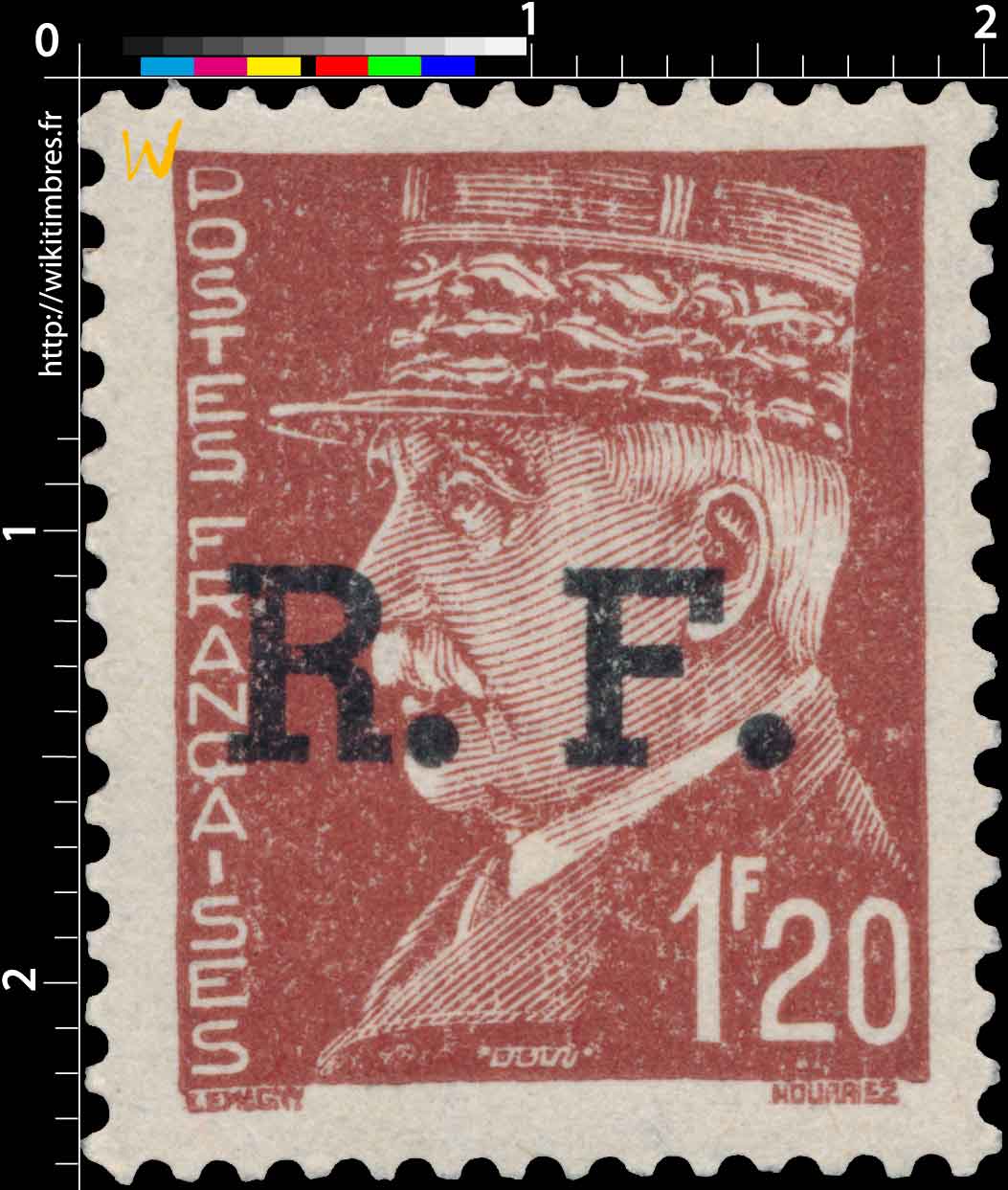 1944 Sans légende particulière - type Hourriez