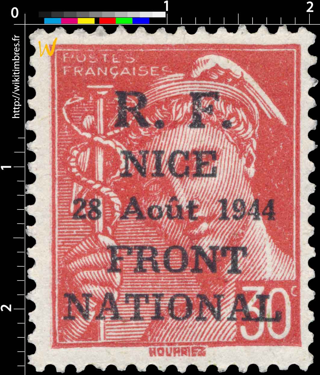 1944 Sans légende particulière - type mercure