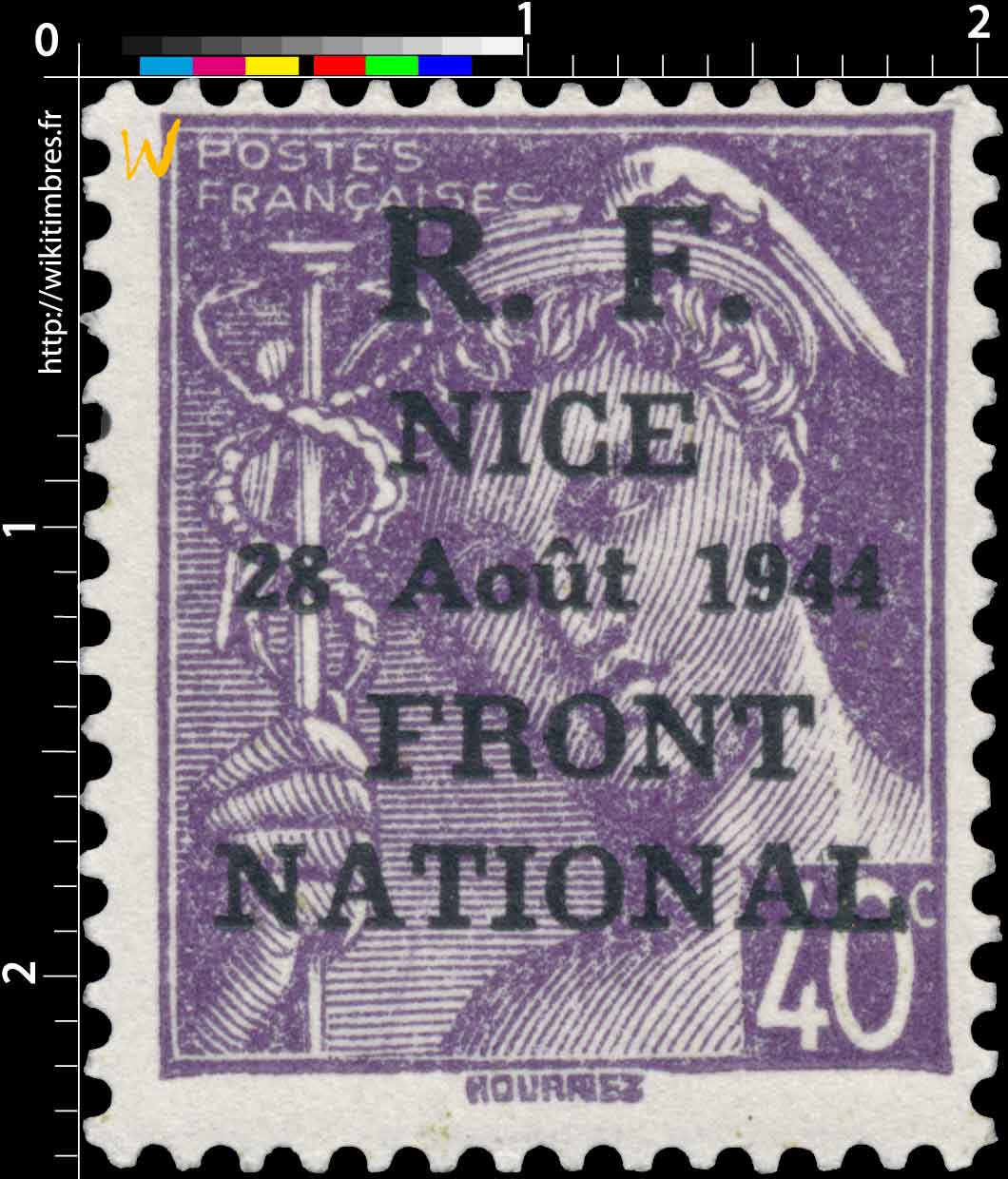 1944 Sans légende particulière - type mercure