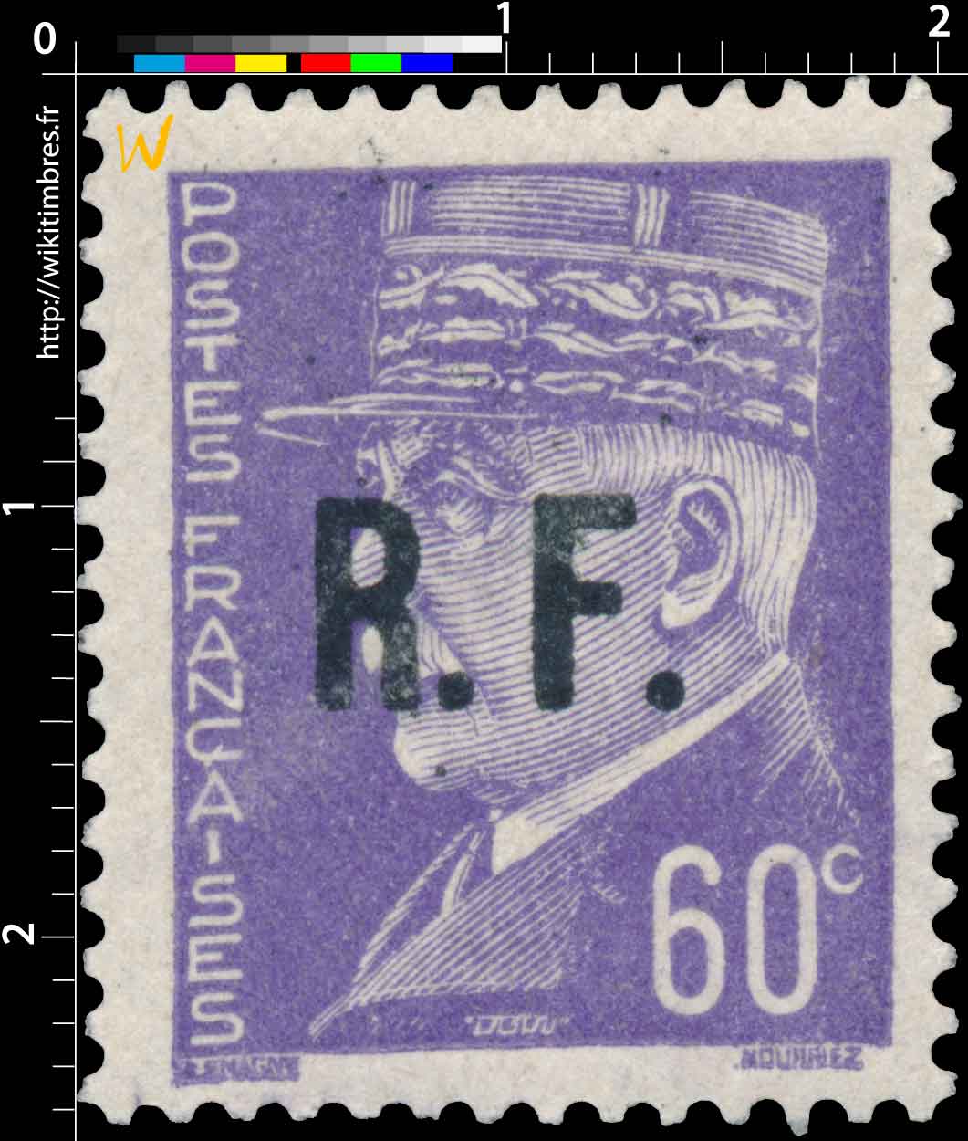 1944 Sans légende particulière - type Hourriez