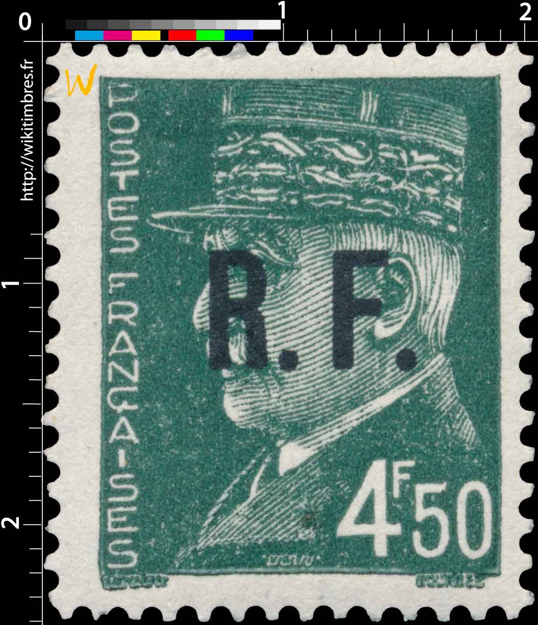 1944 Sans légende particulière - type Hourriez