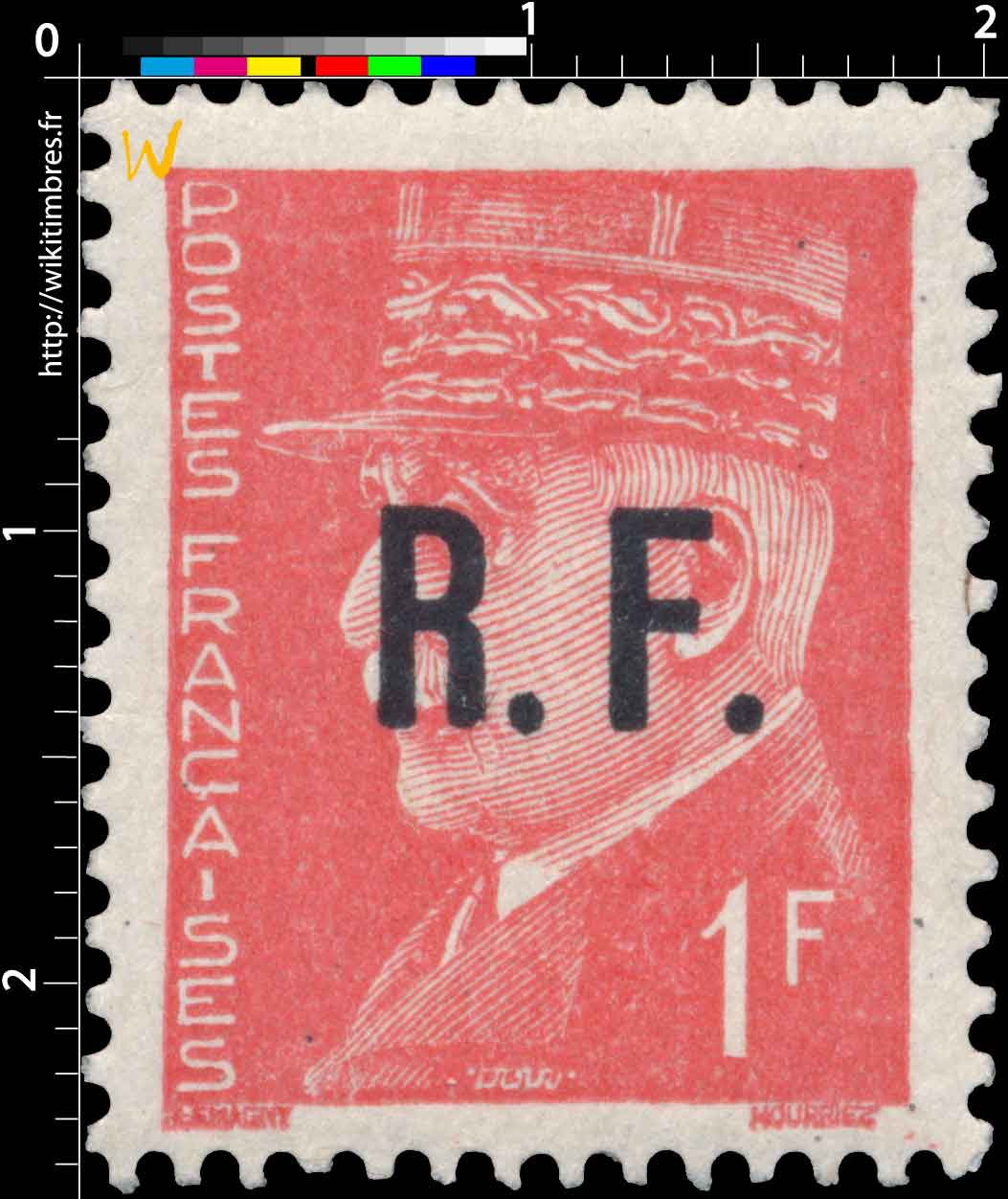 1944 Sans légende particulière - type Hourriez