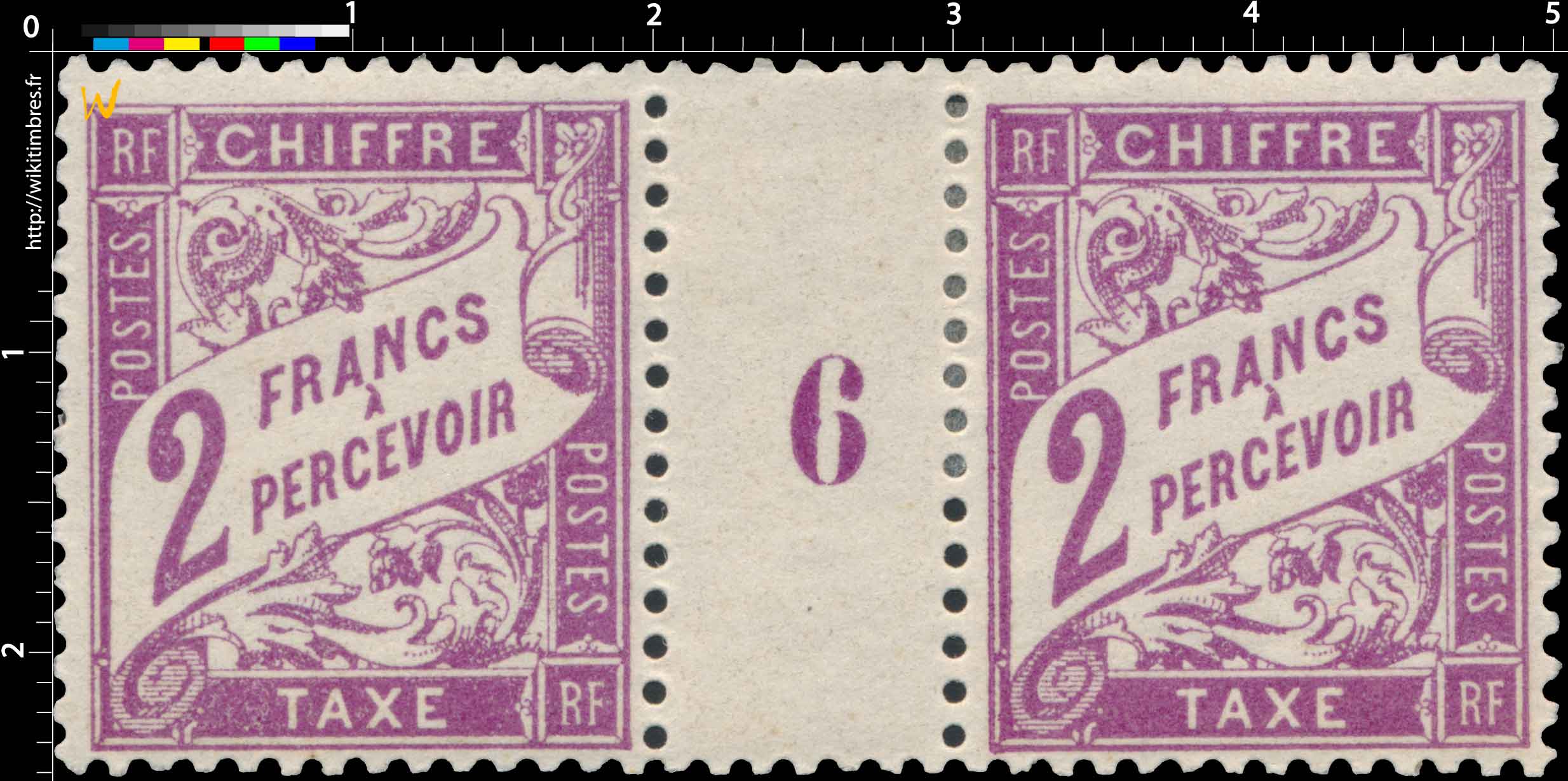 1926 CHIFFRE TAXE A PERCEVOIR - type Duval