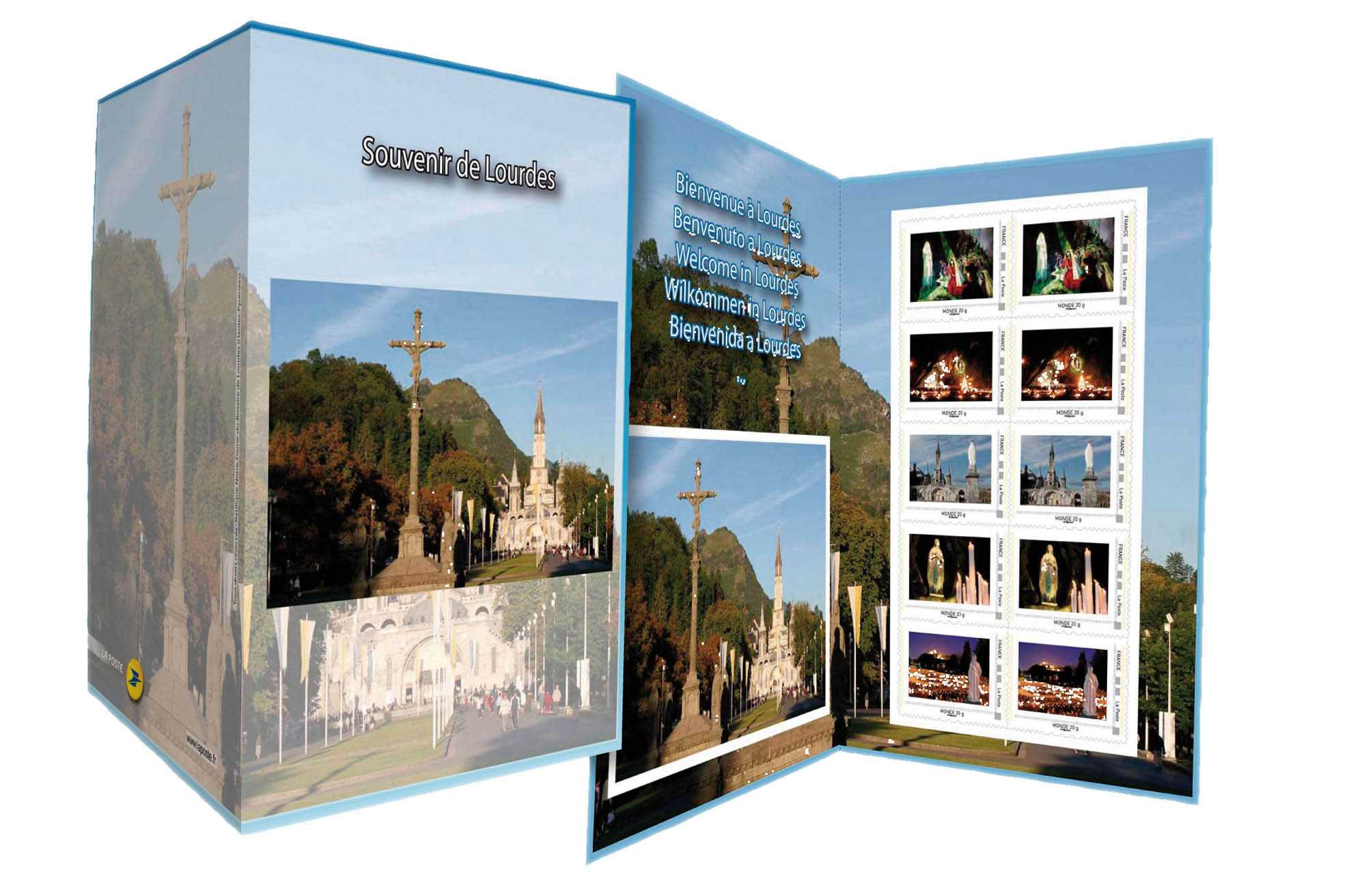 2008 Souvenir de Lourdes Bienvenue à Lourdes