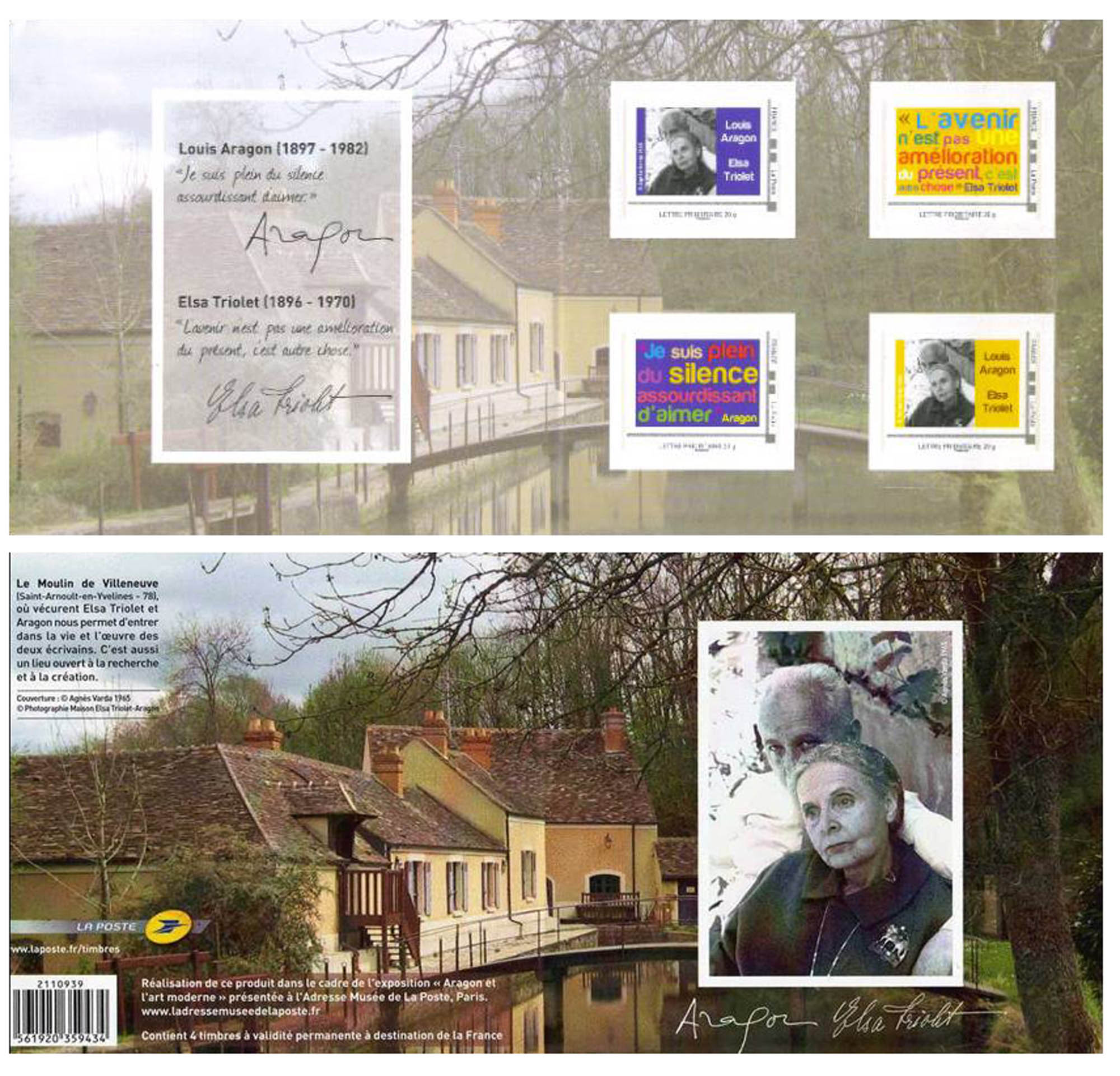 2010 LOUIS ARAGON et ELSA TRIOLET