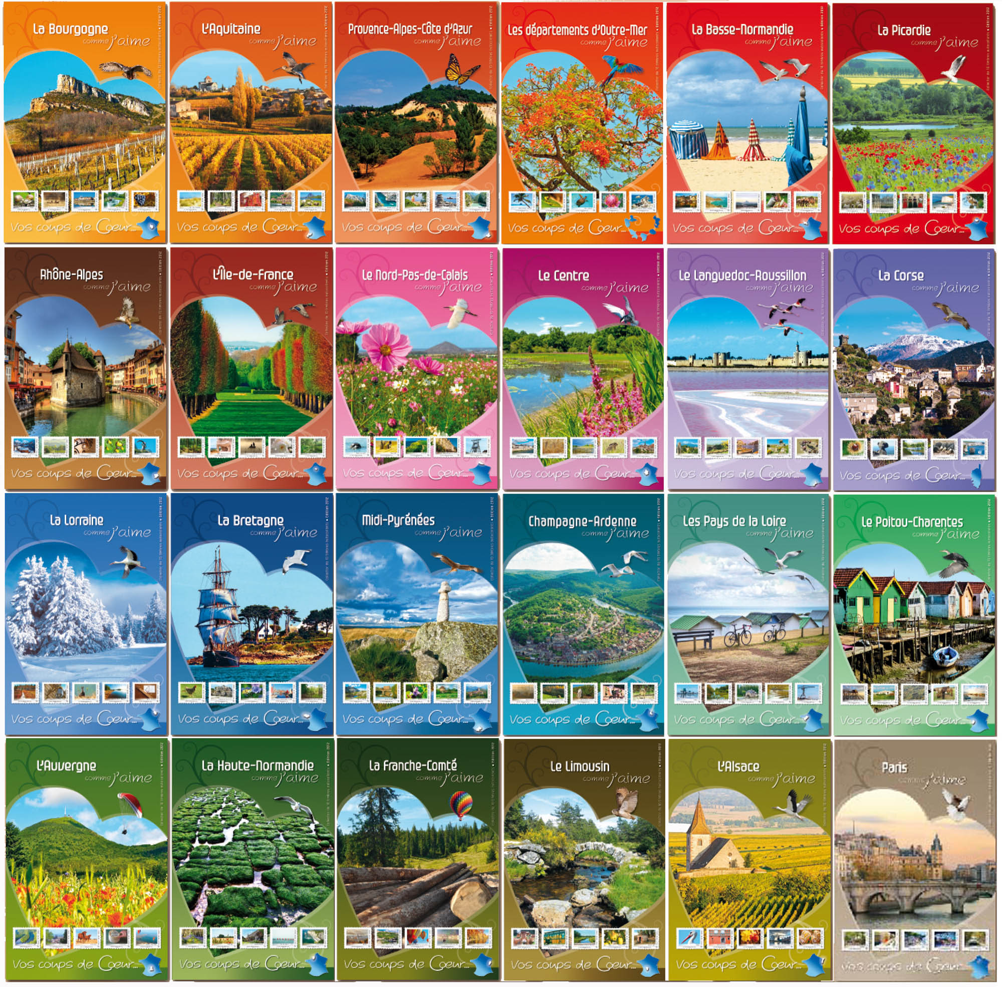 2012 Collectors des 24 régions