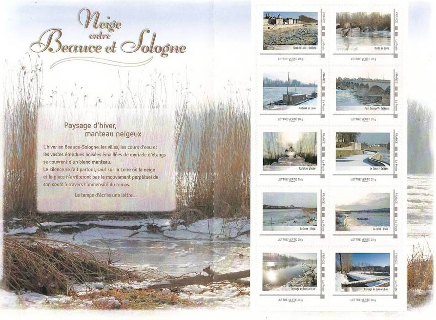 2012  Neige entre Beauce et Sologne