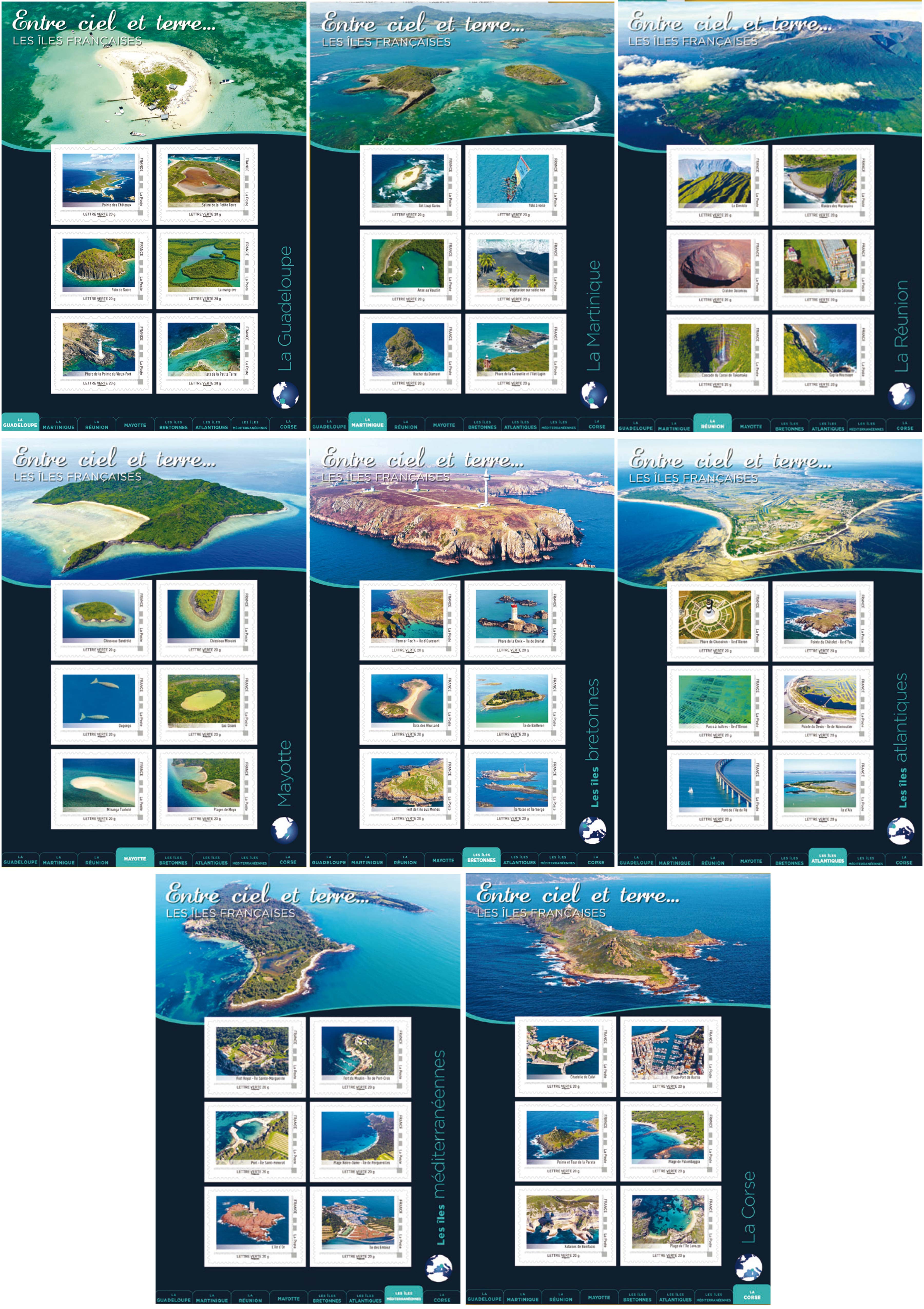 2013 Entre ciel et terre, les îles françaises 