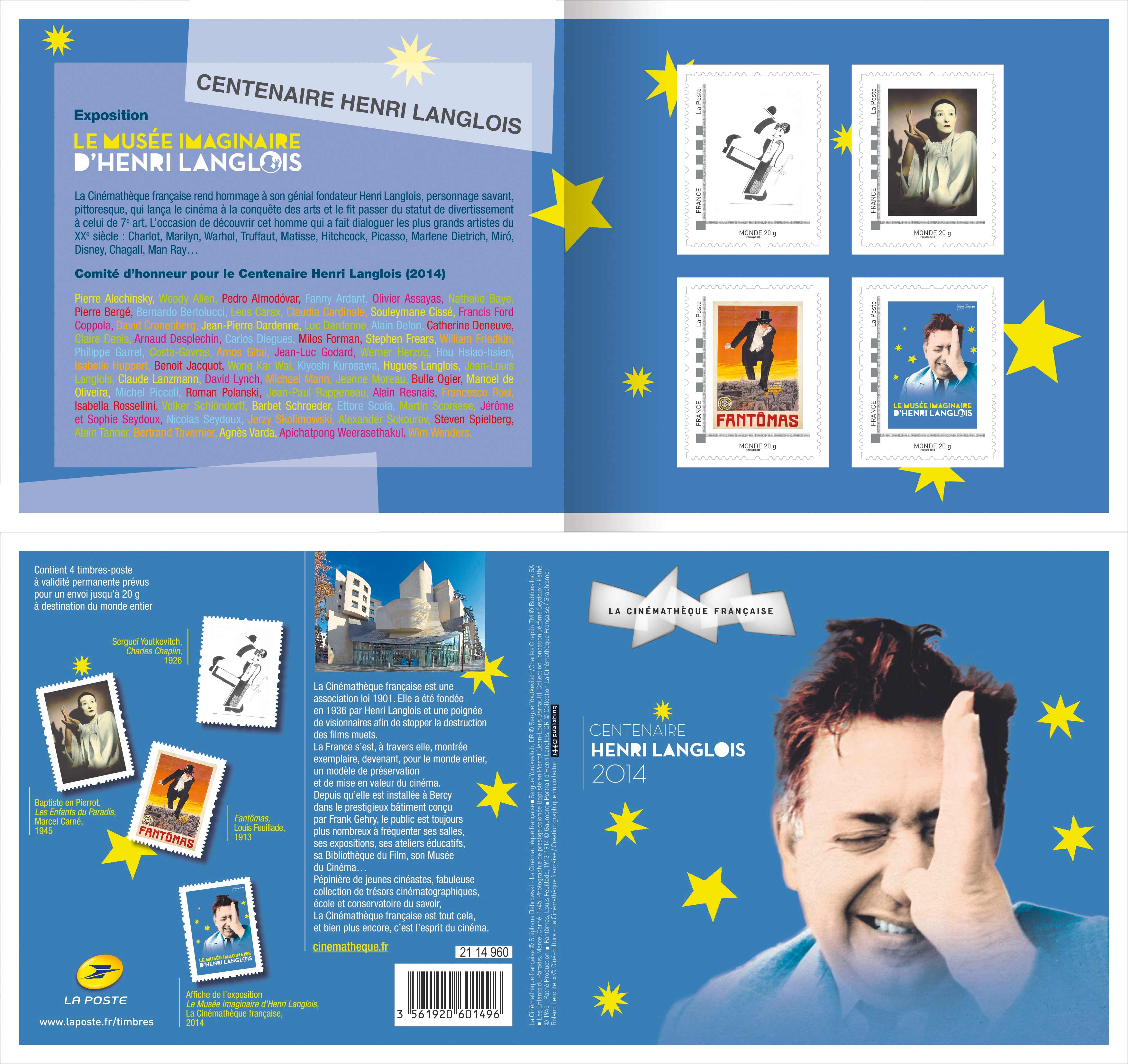 2014 Centenaire Henri Langlois La cinémathèque française