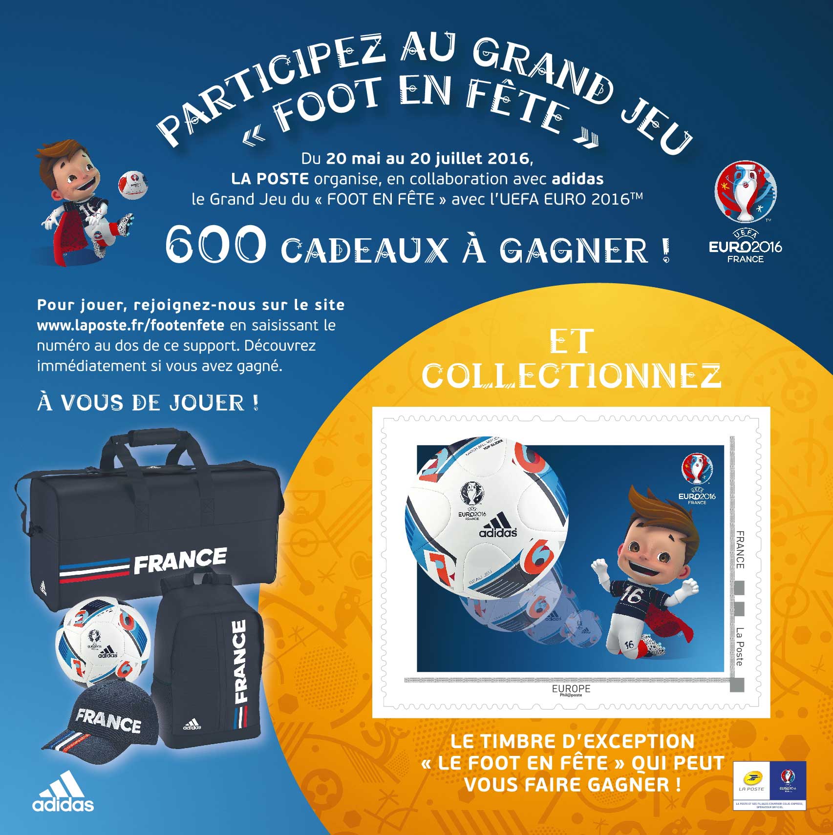 2016 Participez au grand jeu 1800 cadeaux à gagner !