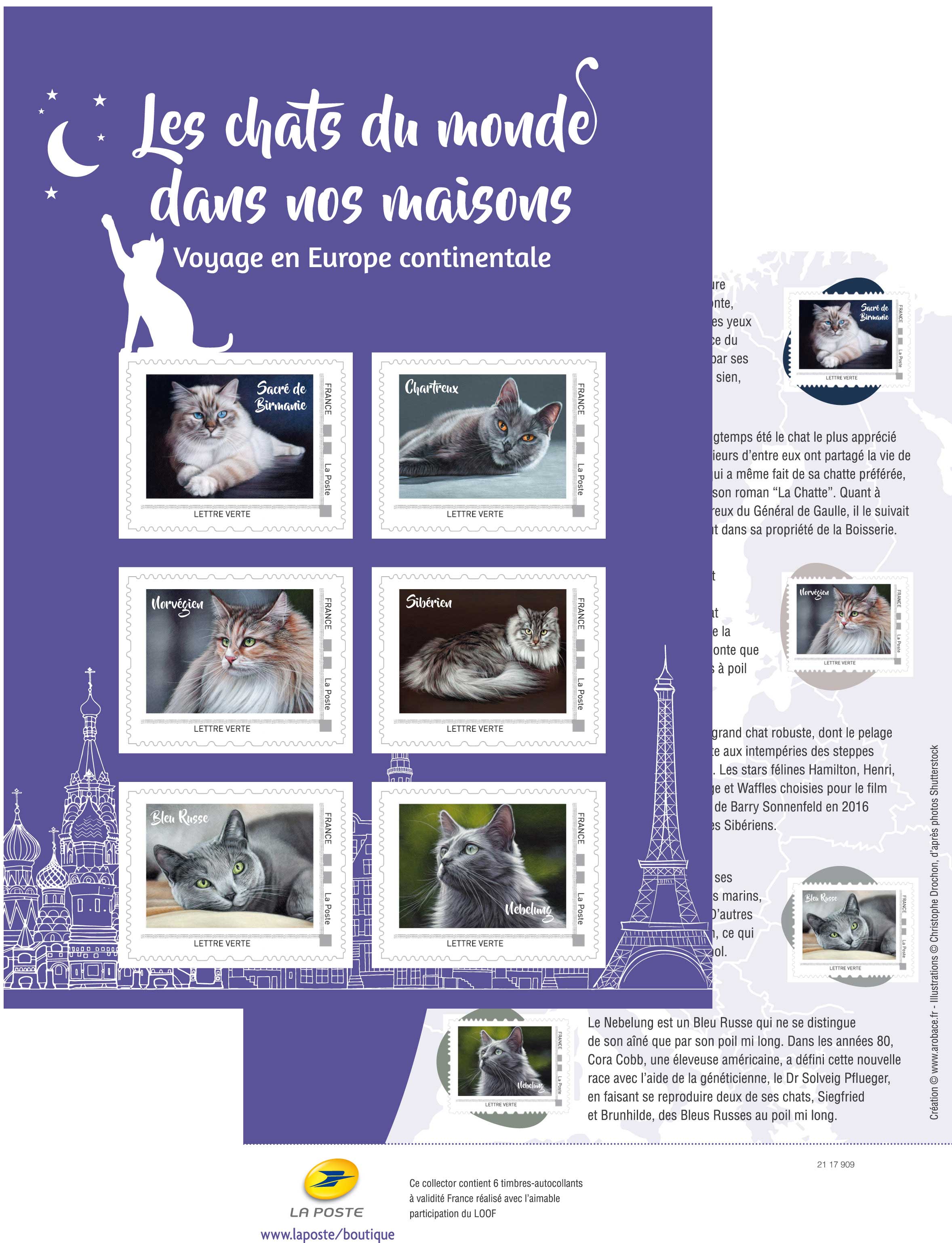 2017 Chats continents Europe Continentale