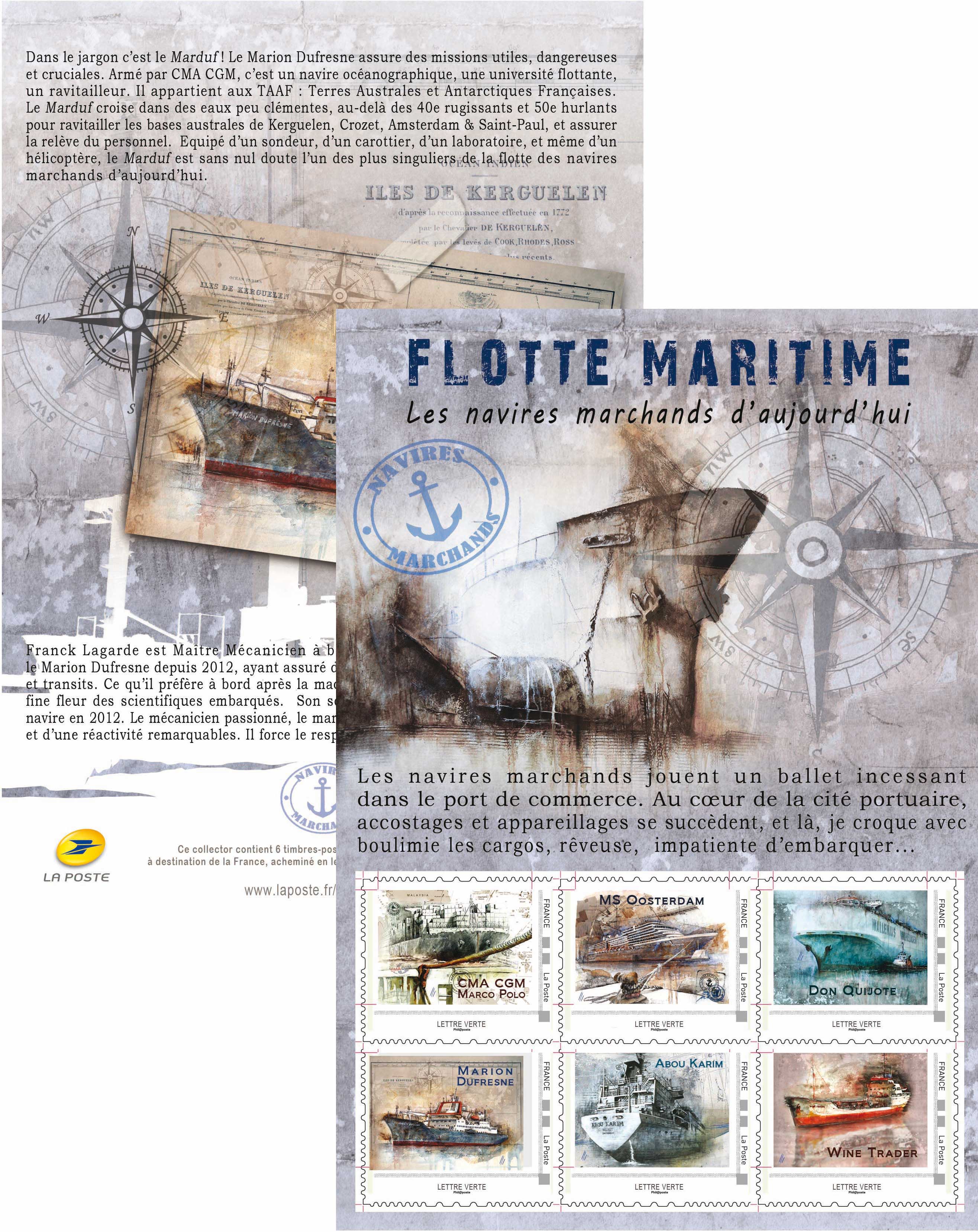 2017 NAVIRES MARCHANDS D' AUJOURD'HUI