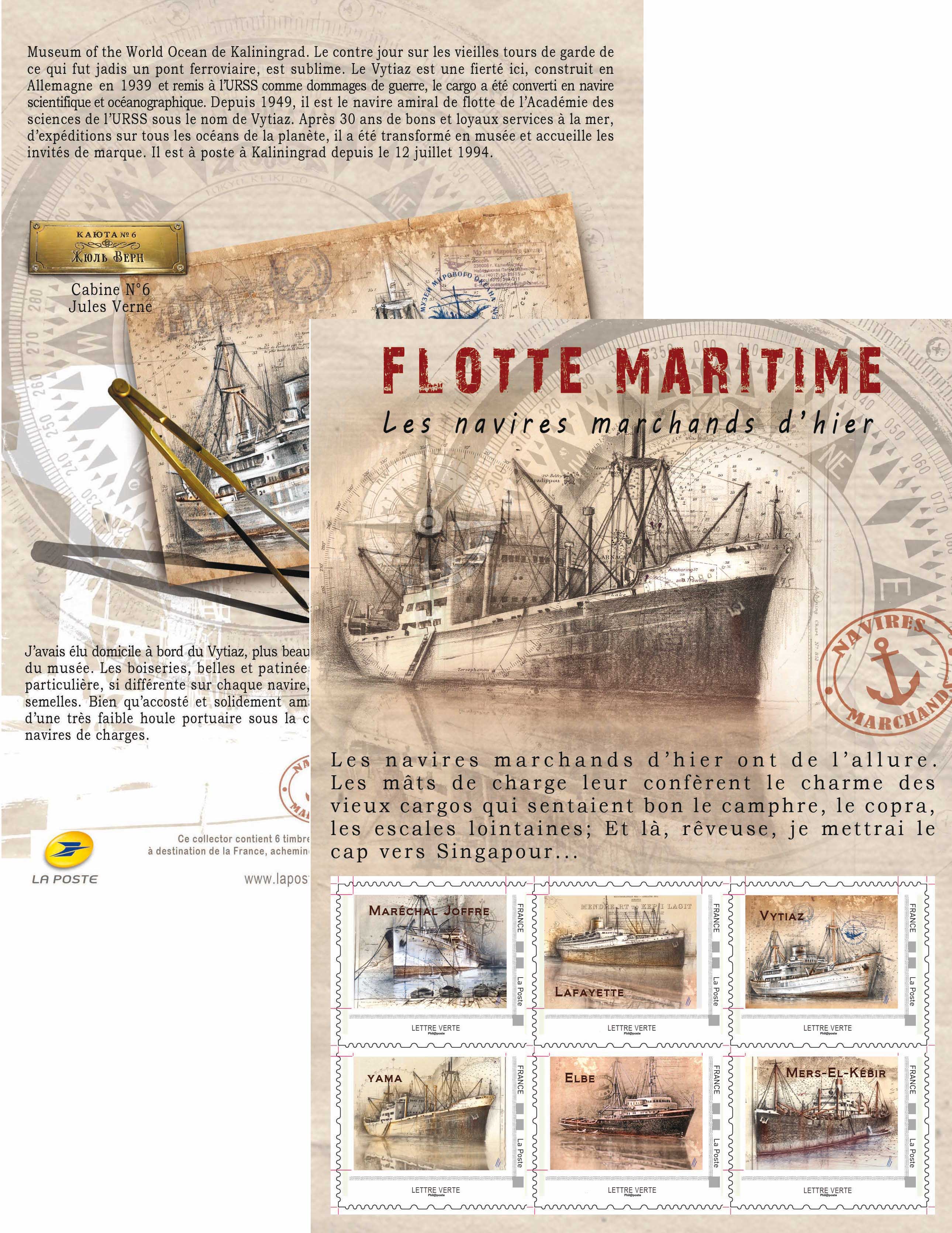 2017 NAVIRES MARCHANDS D'HIER