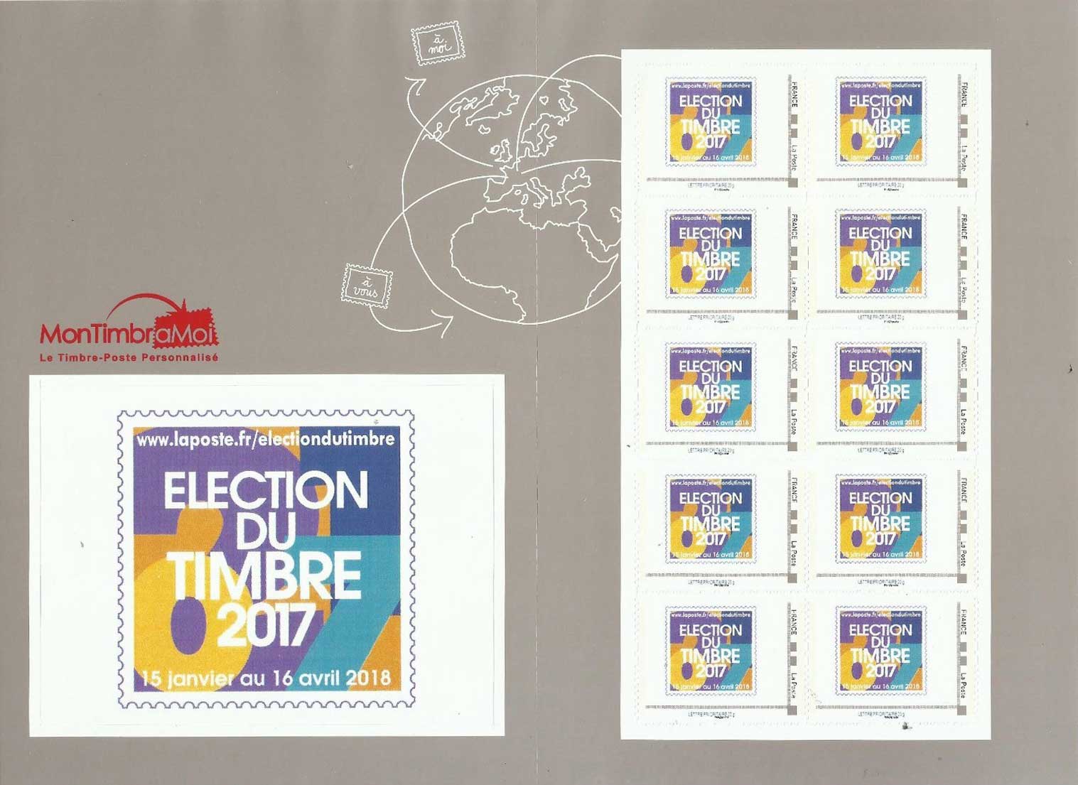 2018 Election du timbre 2017