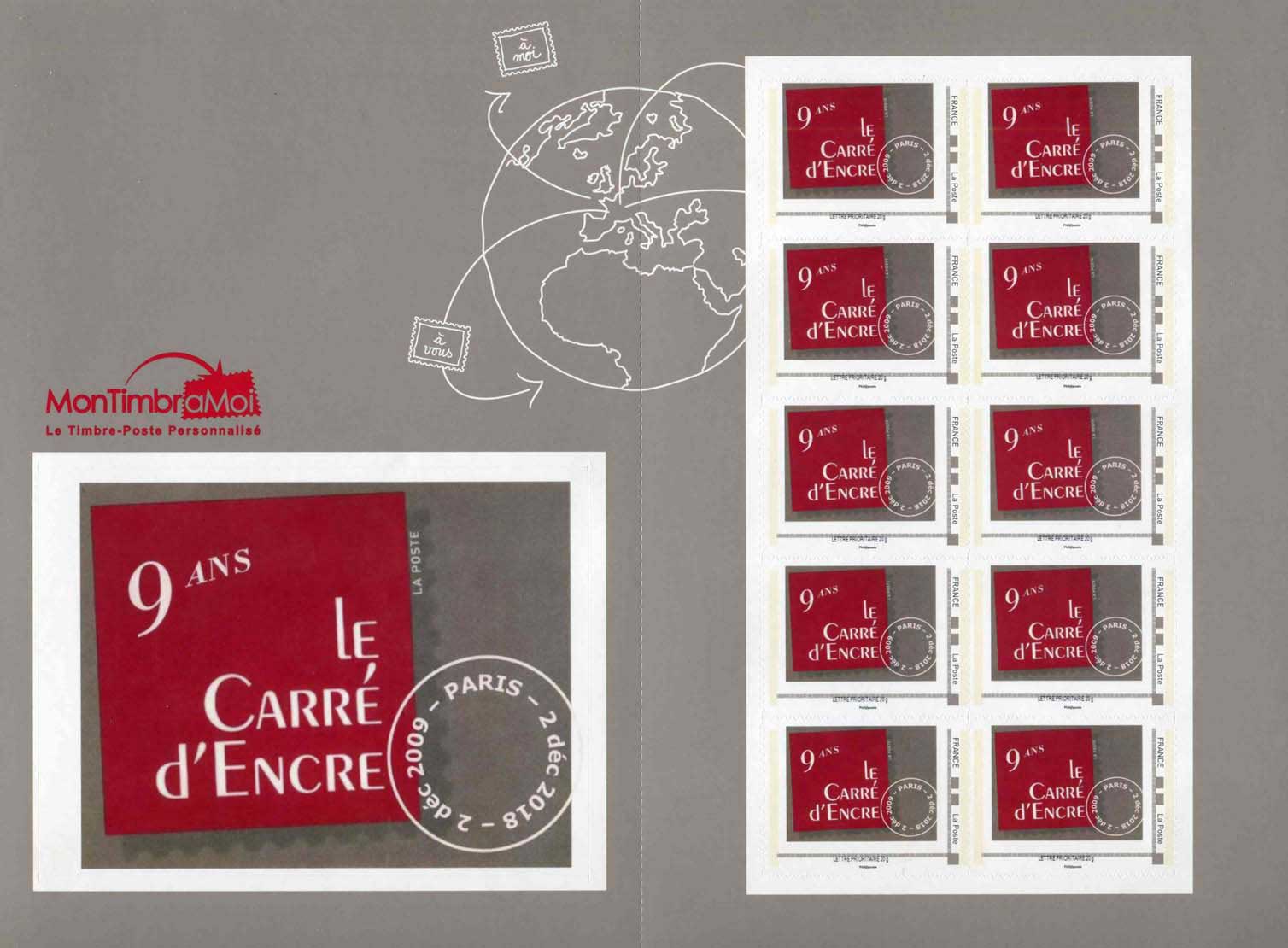 2018 9 ANS - Le carré d'encre