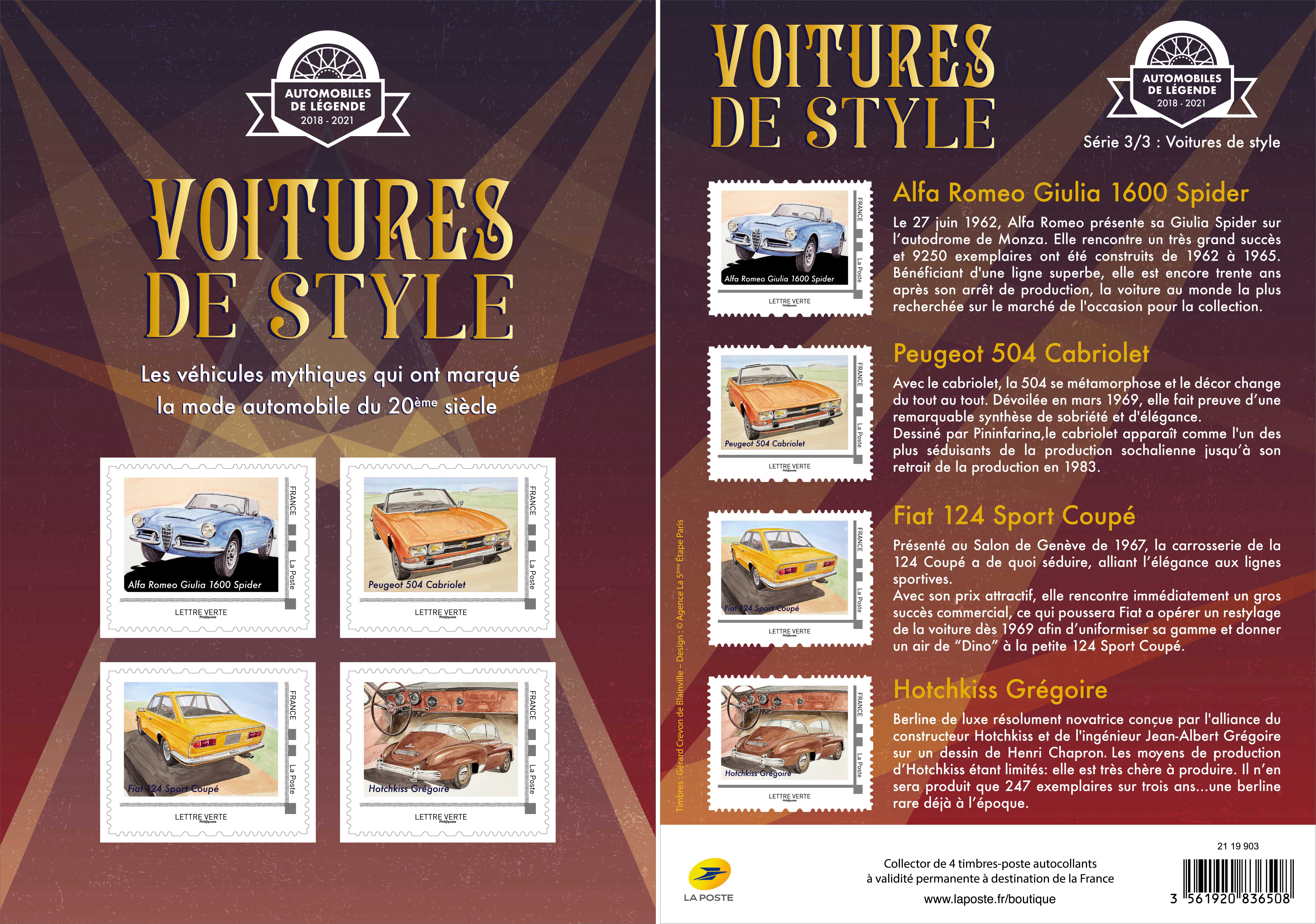 2019 Voitures de style