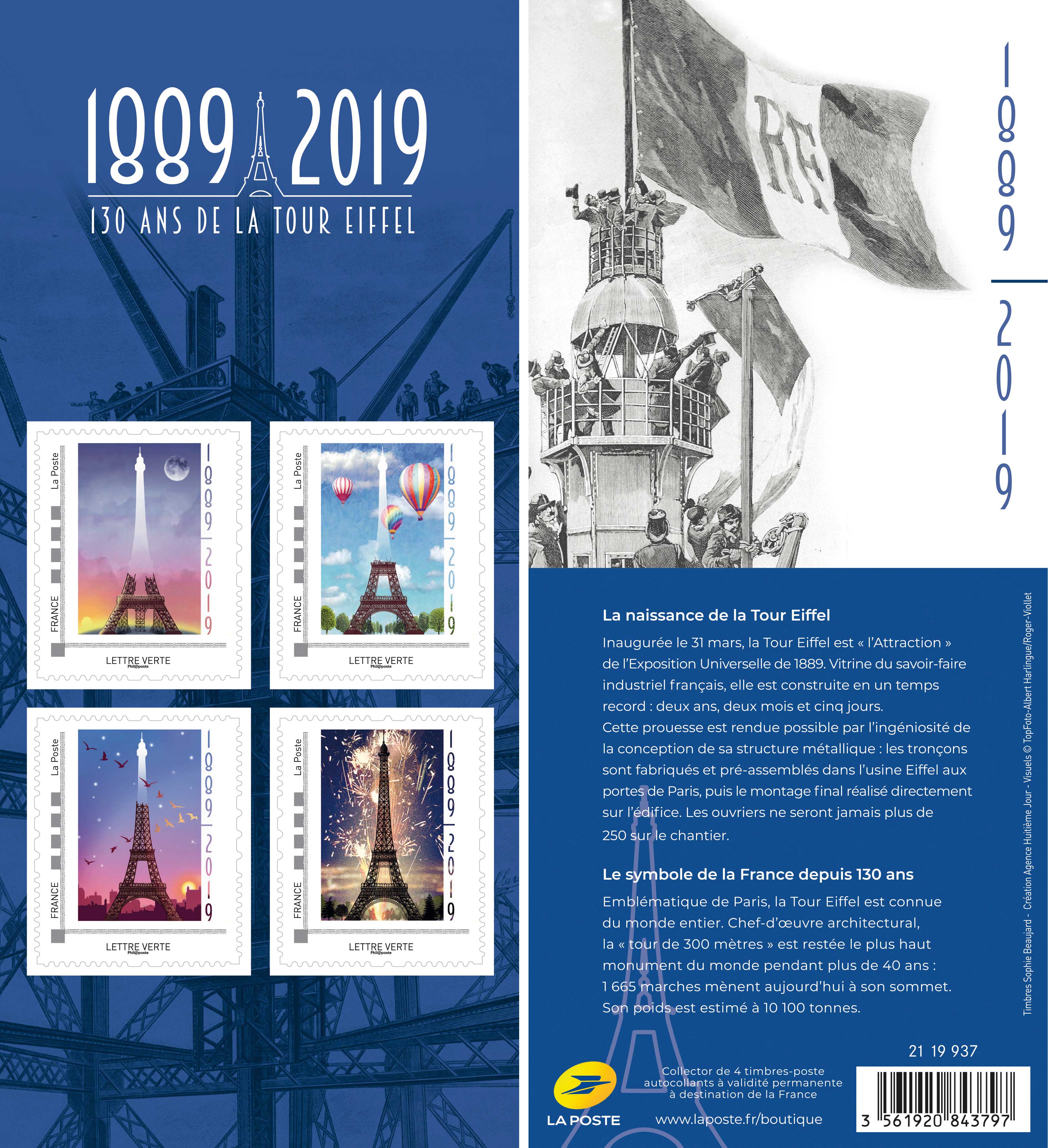 2019 130 ans Tour Eiffel