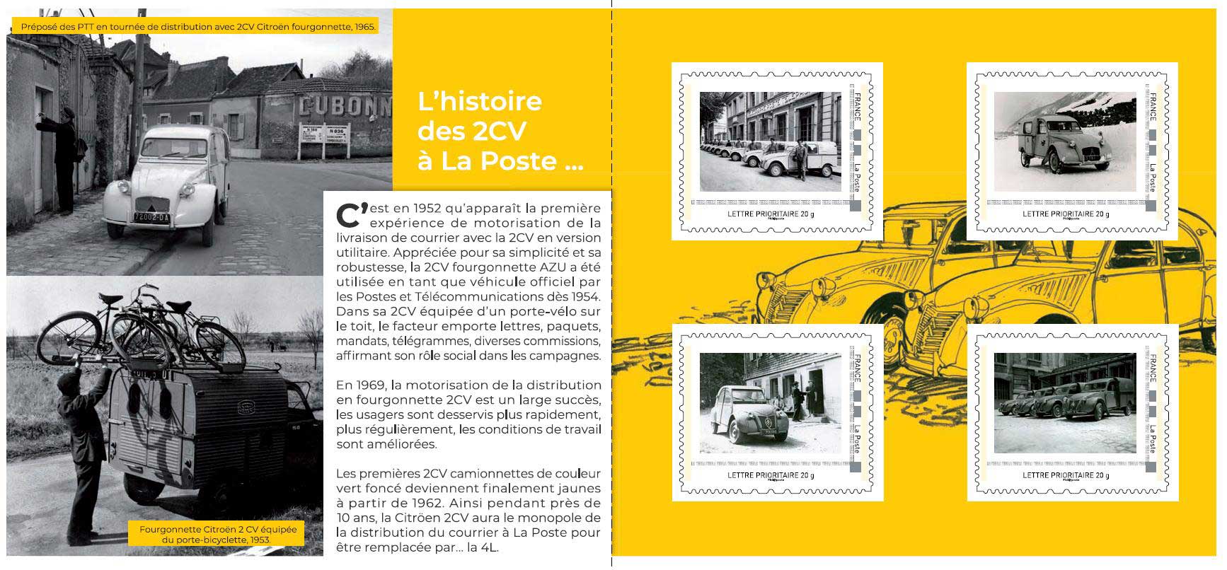 2019 L'histoire des 2CV à La Poste