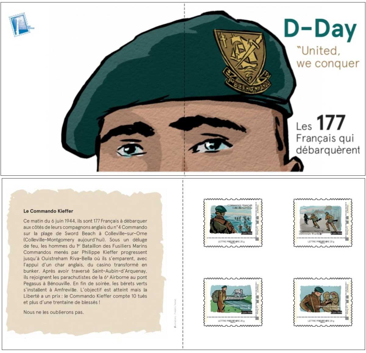 2019 D-Day United, we conquer - les 177 Français qui débarquèrent