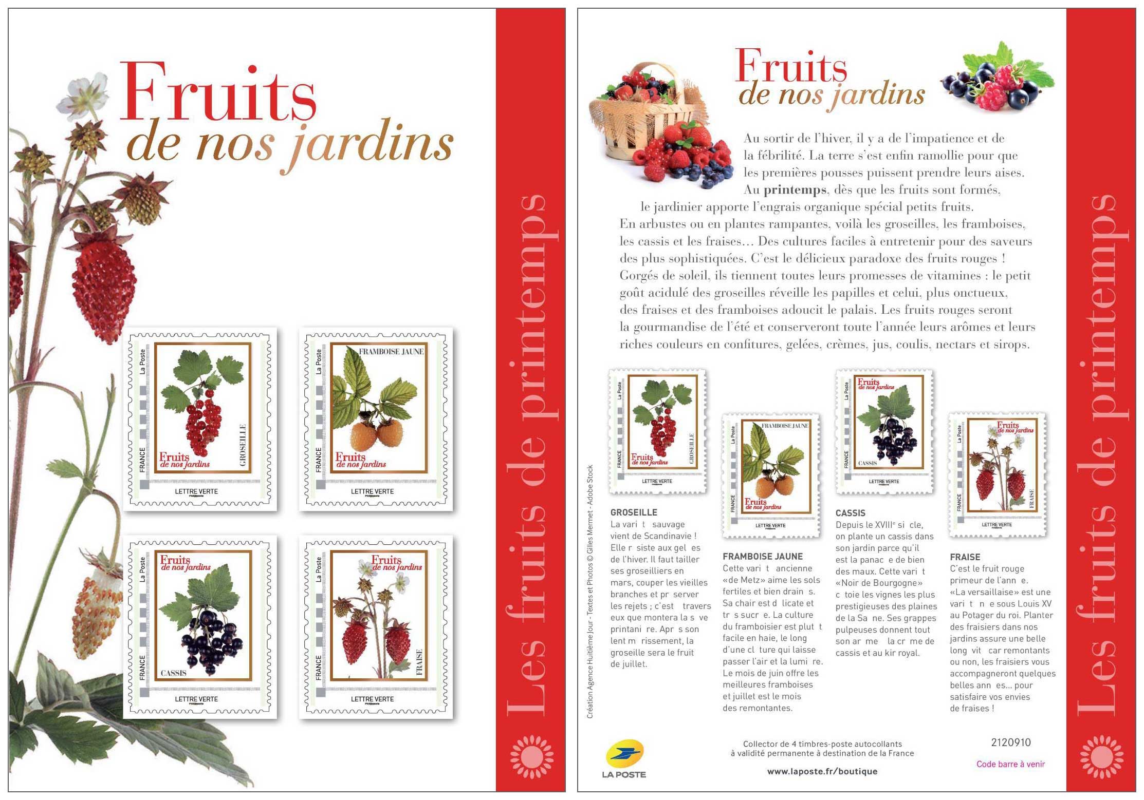 2020 Fruits de nos jardins - Les fruits de printemps